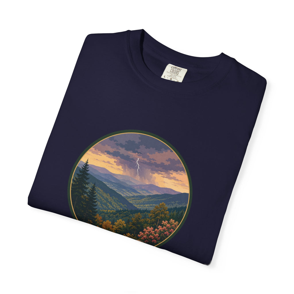 Scenic Blue Ridge Mountain Thunderstorm T-Shirt