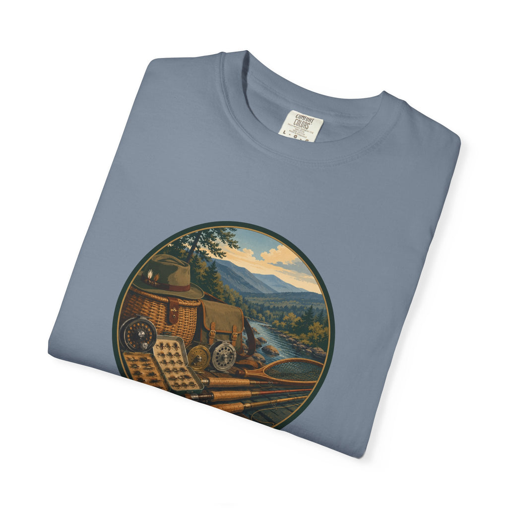 Vintage Fly Fishing T-Shirt — Retro Outdoors Graphic Tee