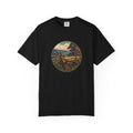 Vintage Countryside T-Shirt — Scenic Farm Landscape Graphic