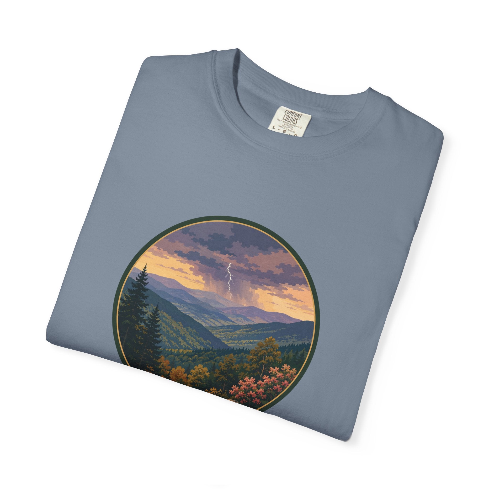 Scenic Blue Ridge Mountain Thunderstorm T-Shirt