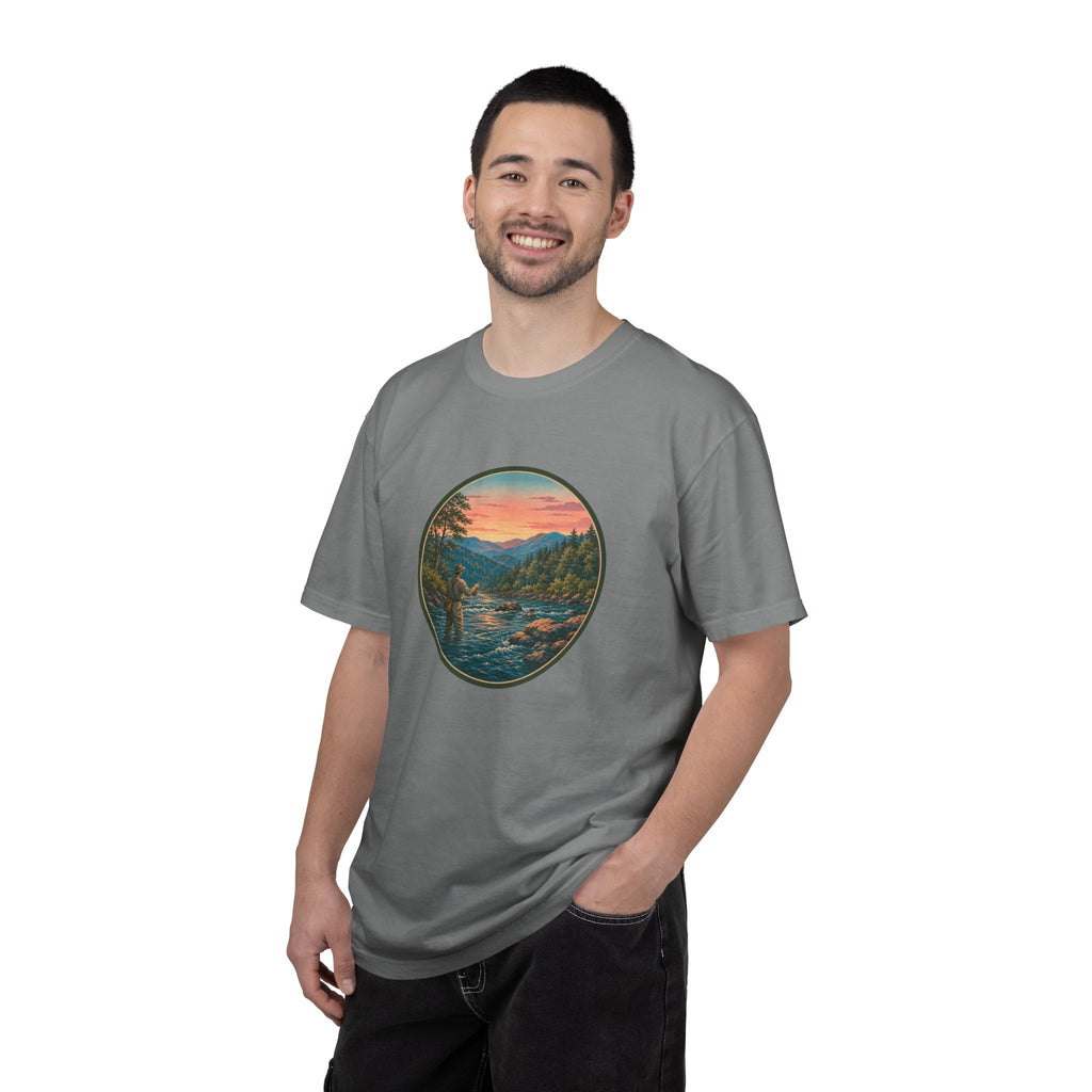 Sunset River Fly Fishing T-Shirt