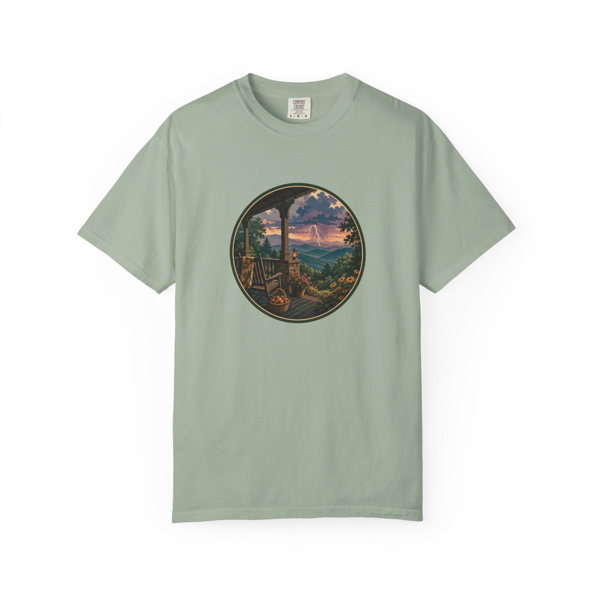 Scenic Mountain Storm T-Shirt
