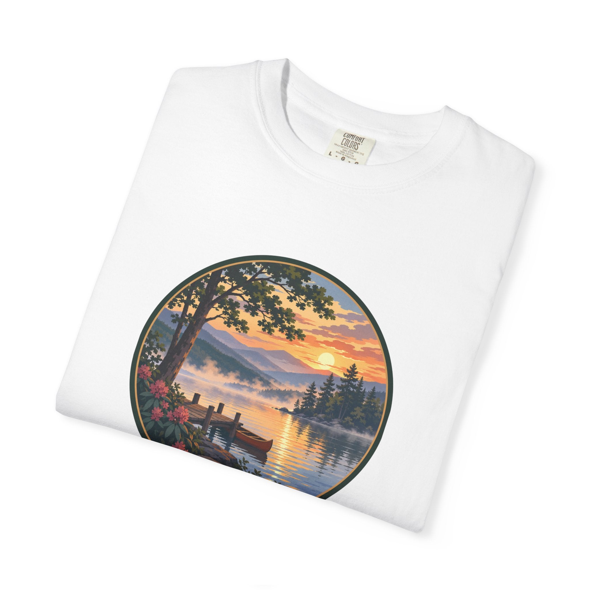 Scenic Lake Sunrise T-Shirt