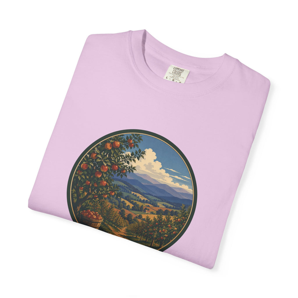 Scenic Apple Orchard Landscape T-Shirt