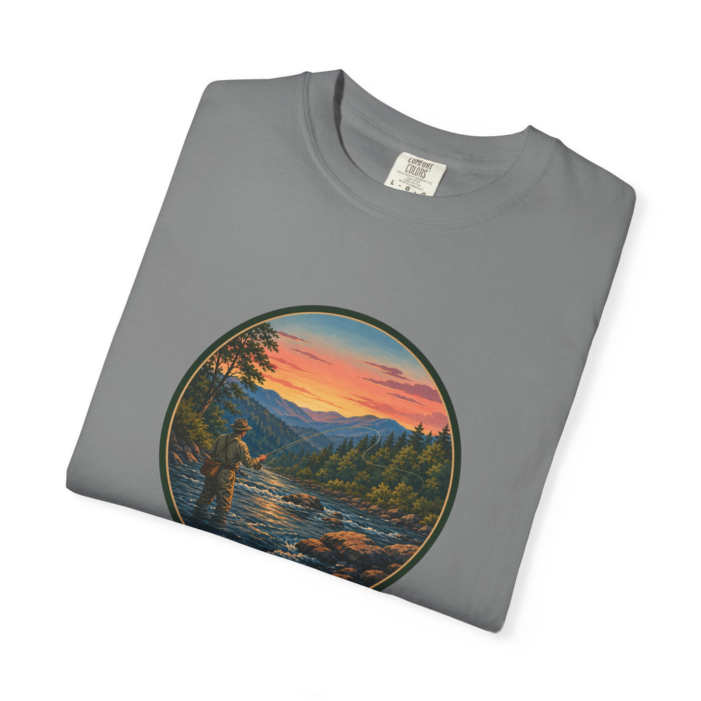 Sunset River Fly Fishing T-Shirt