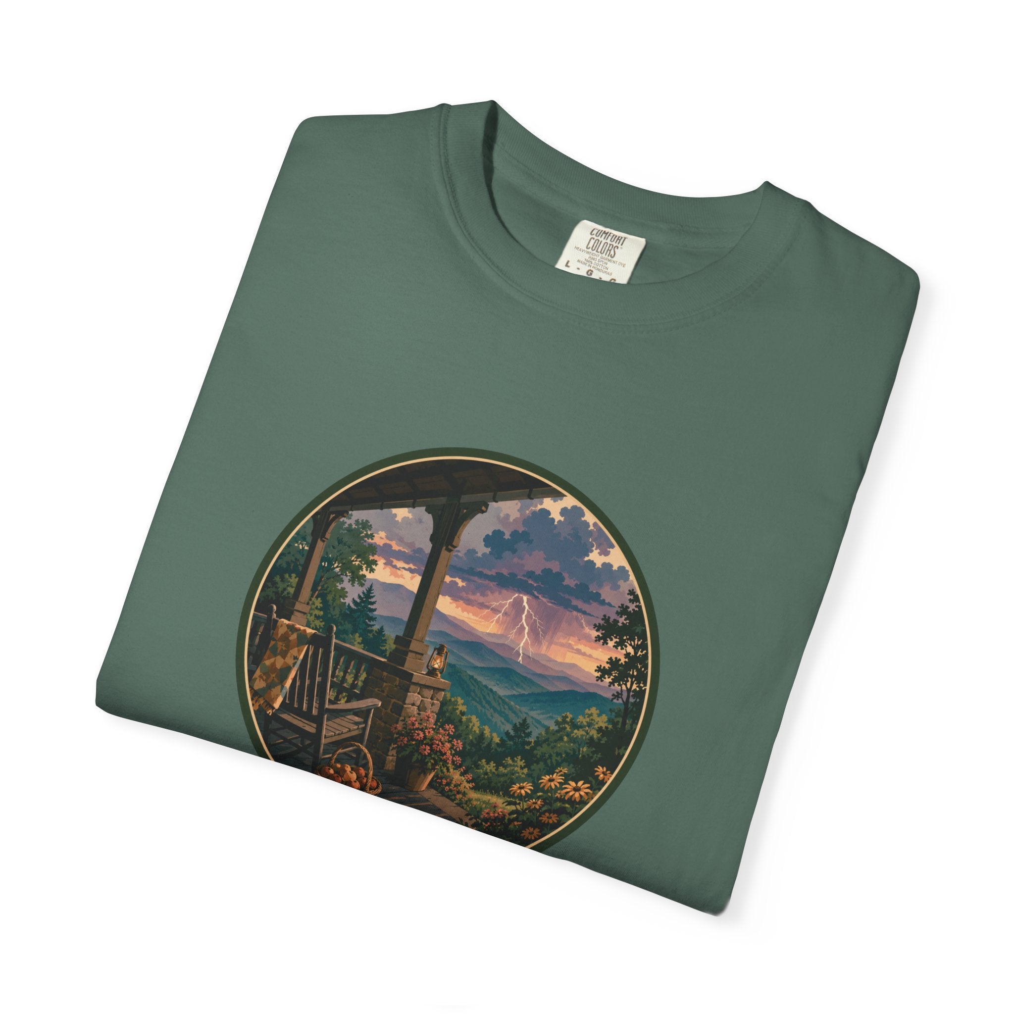 Scenic Mountain Storm T-Shirt