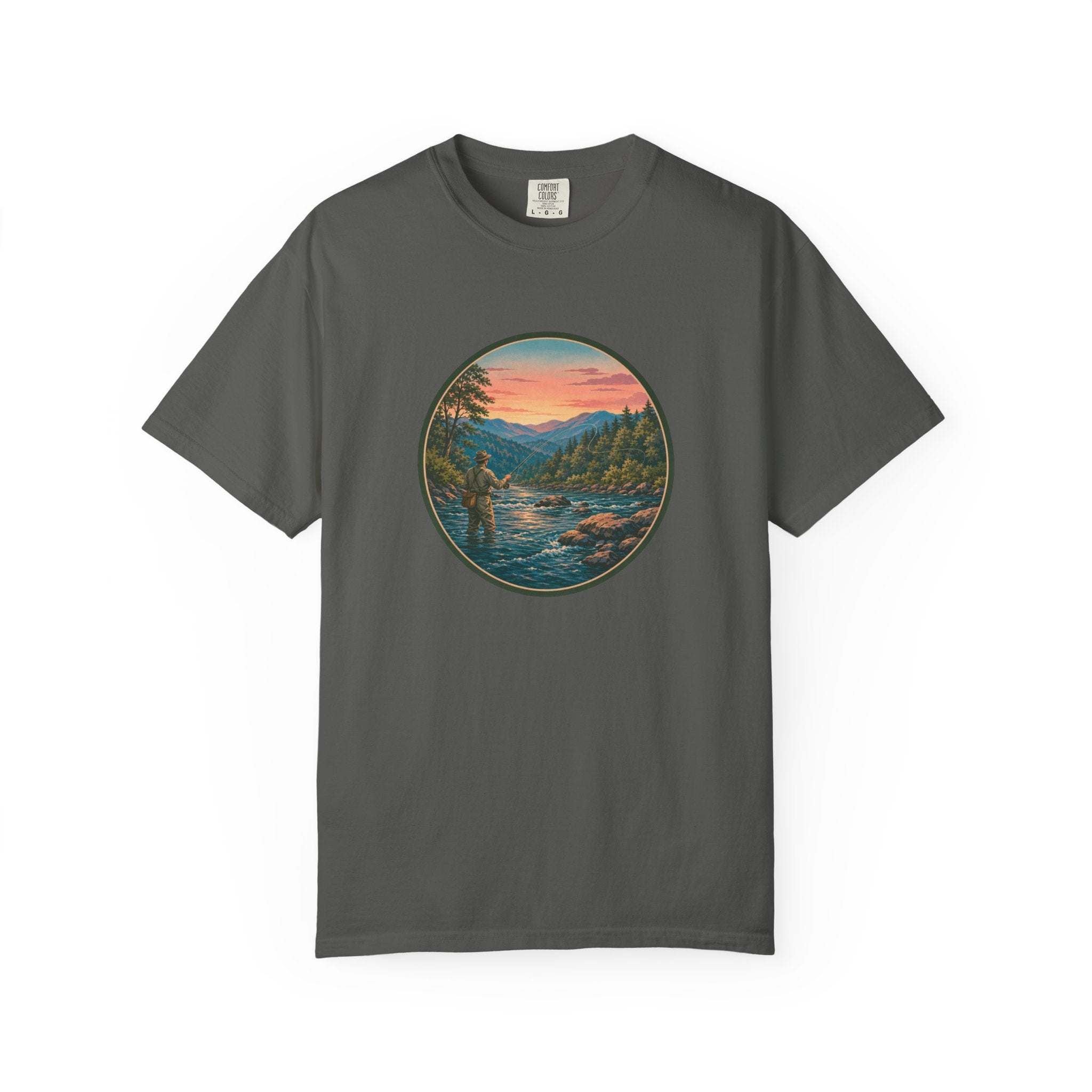 Sunset River Fly Fishing T-Shirt