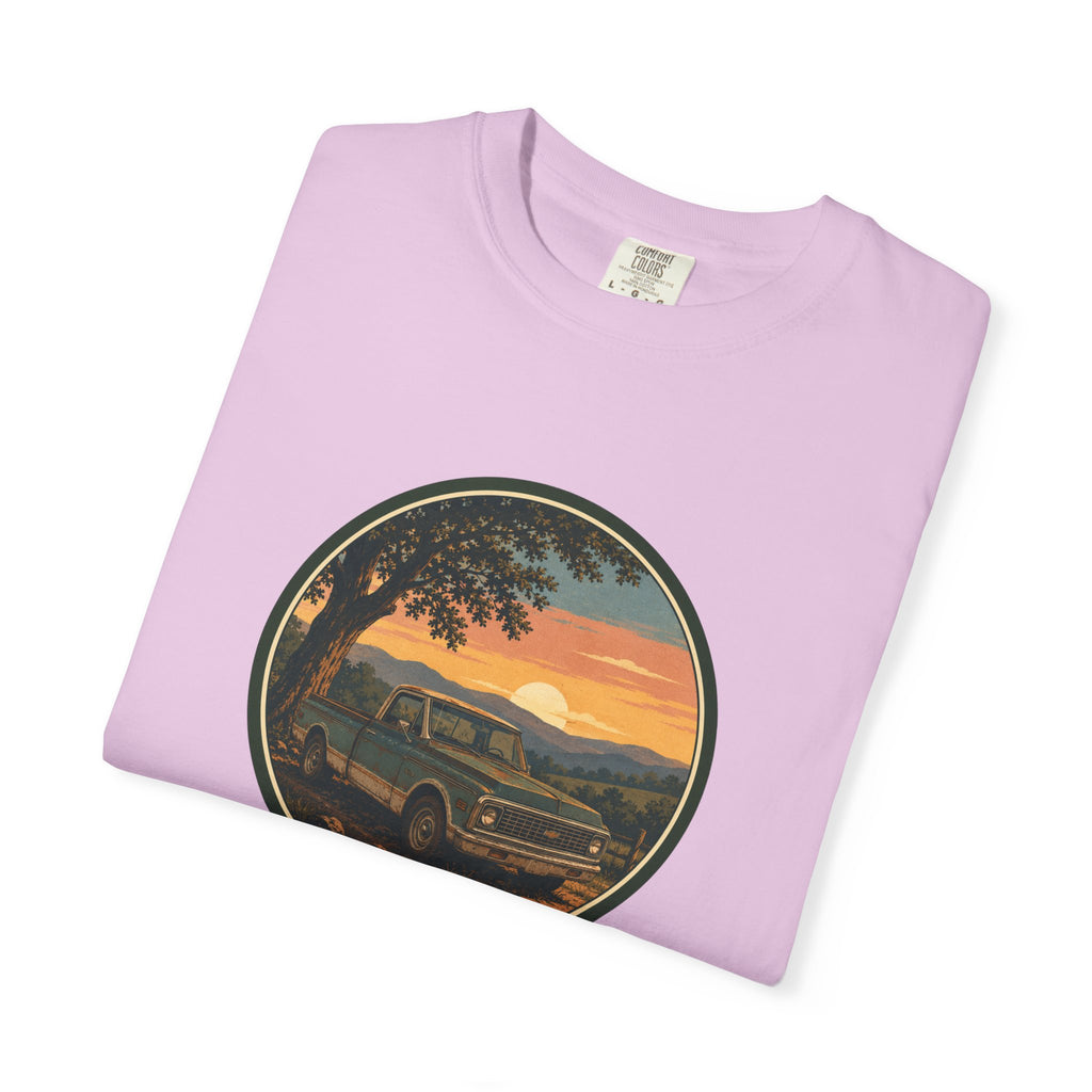 Vintage Pickup Sunset T-Shirt