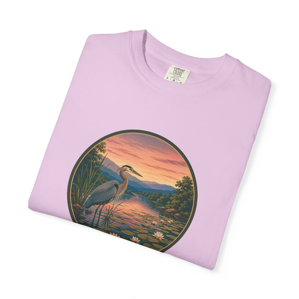 Heron Sunset T-Shirt
