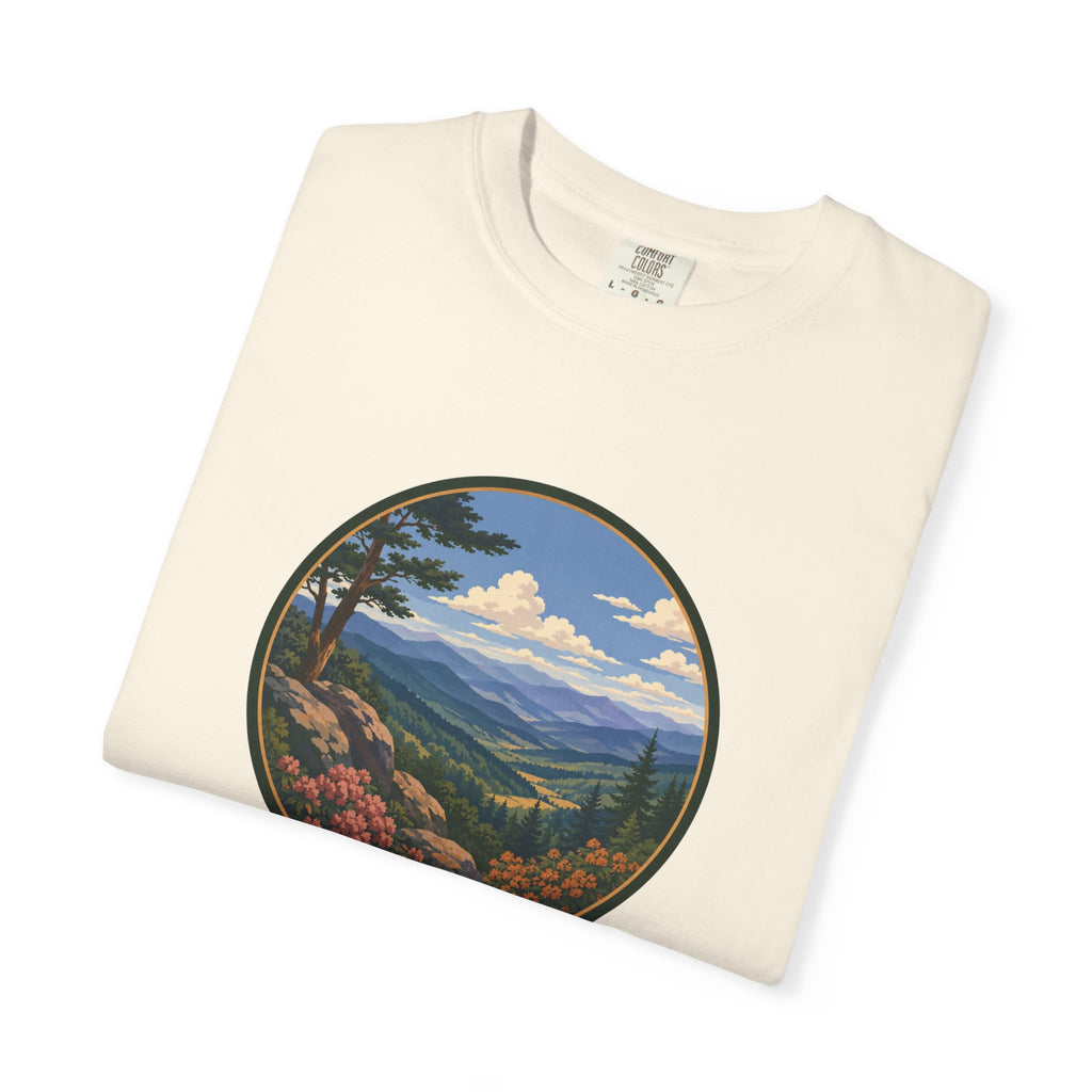 Beautiful Blue Ridge Mountain T-Shirt — Scenic Mountain Landscape Graphic Tee