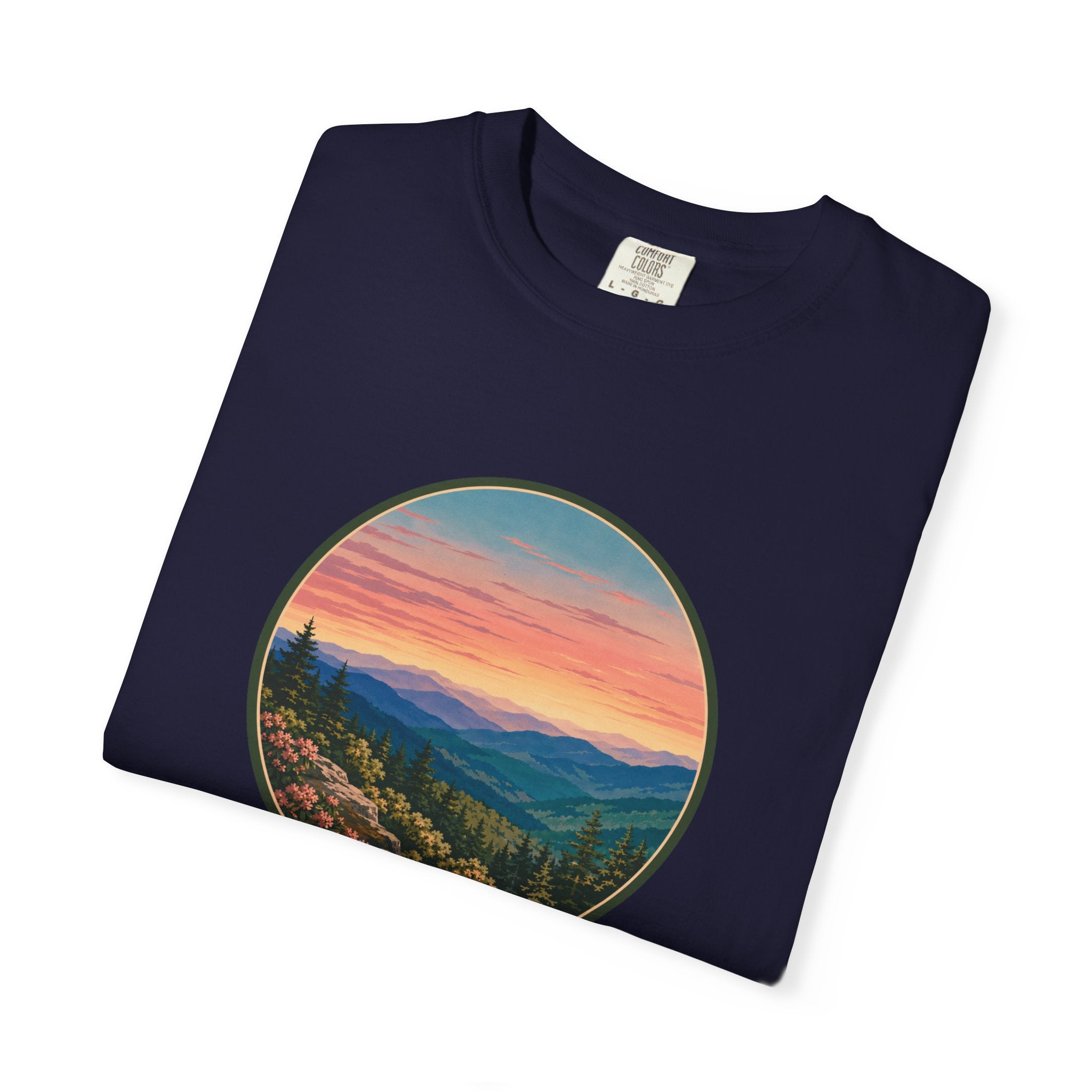 Sunset Mountain Landscape T-Shirt
