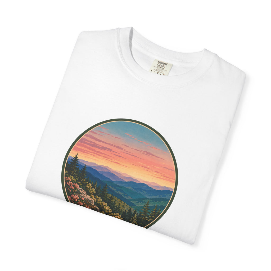 Sunset Mountain Landscape T-Shirt