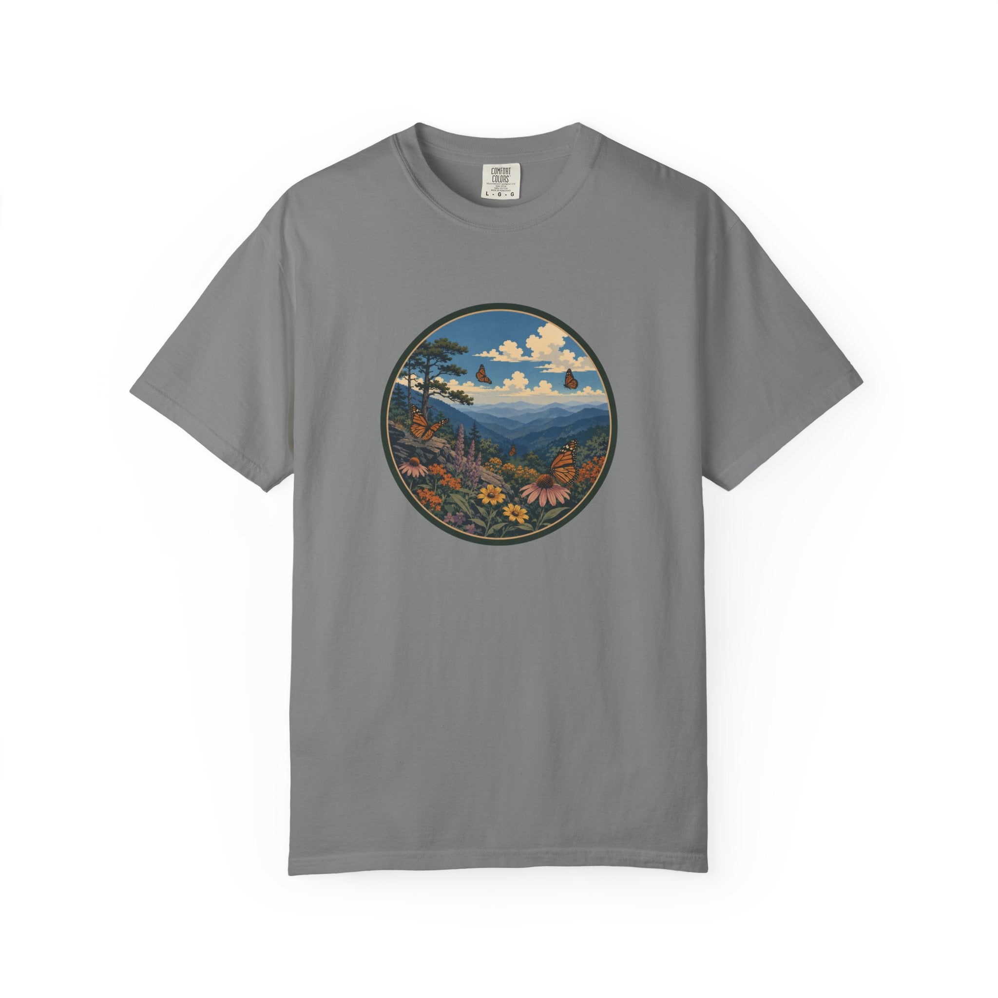 Scenic Butterfly Mountain T-Shirt