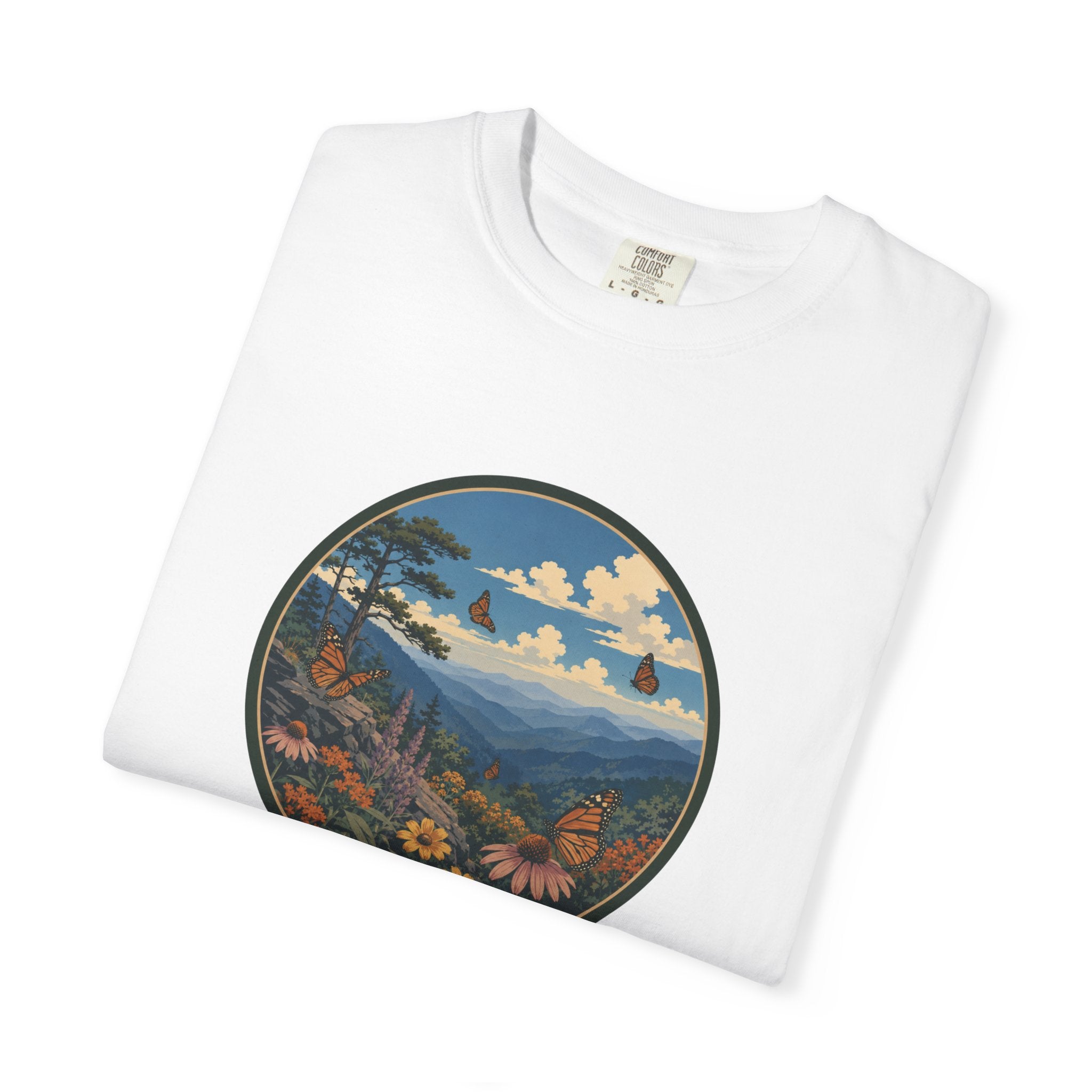 Scenic Butterfly Mountain T-Shirt