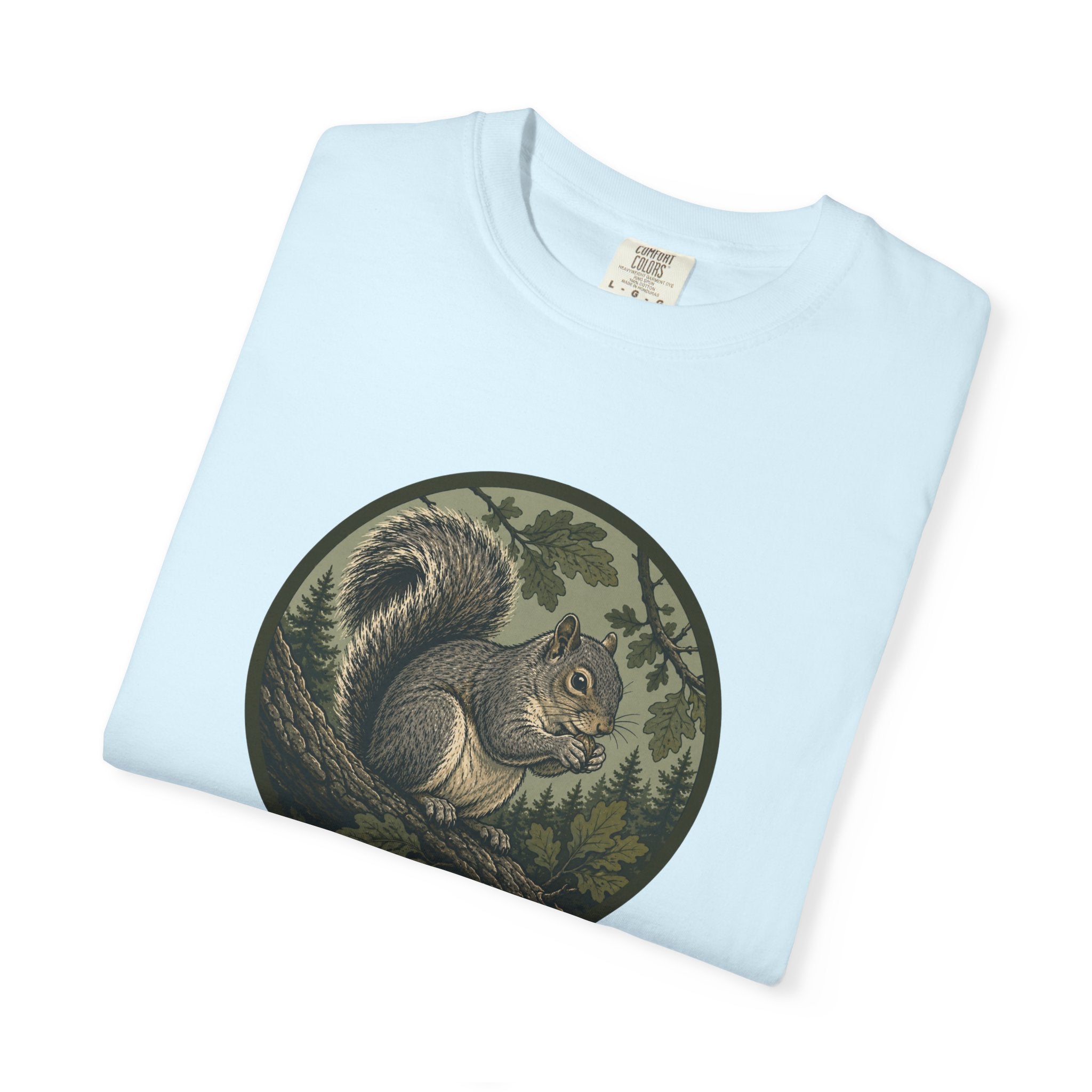 Squirrel Circle Graphic T-Shirt