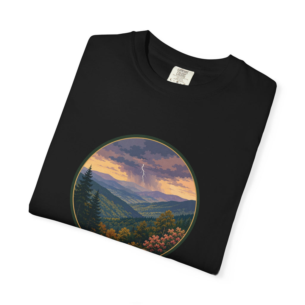 Scenic Blue Ridge Mountain Thunderstorm T-Shirt