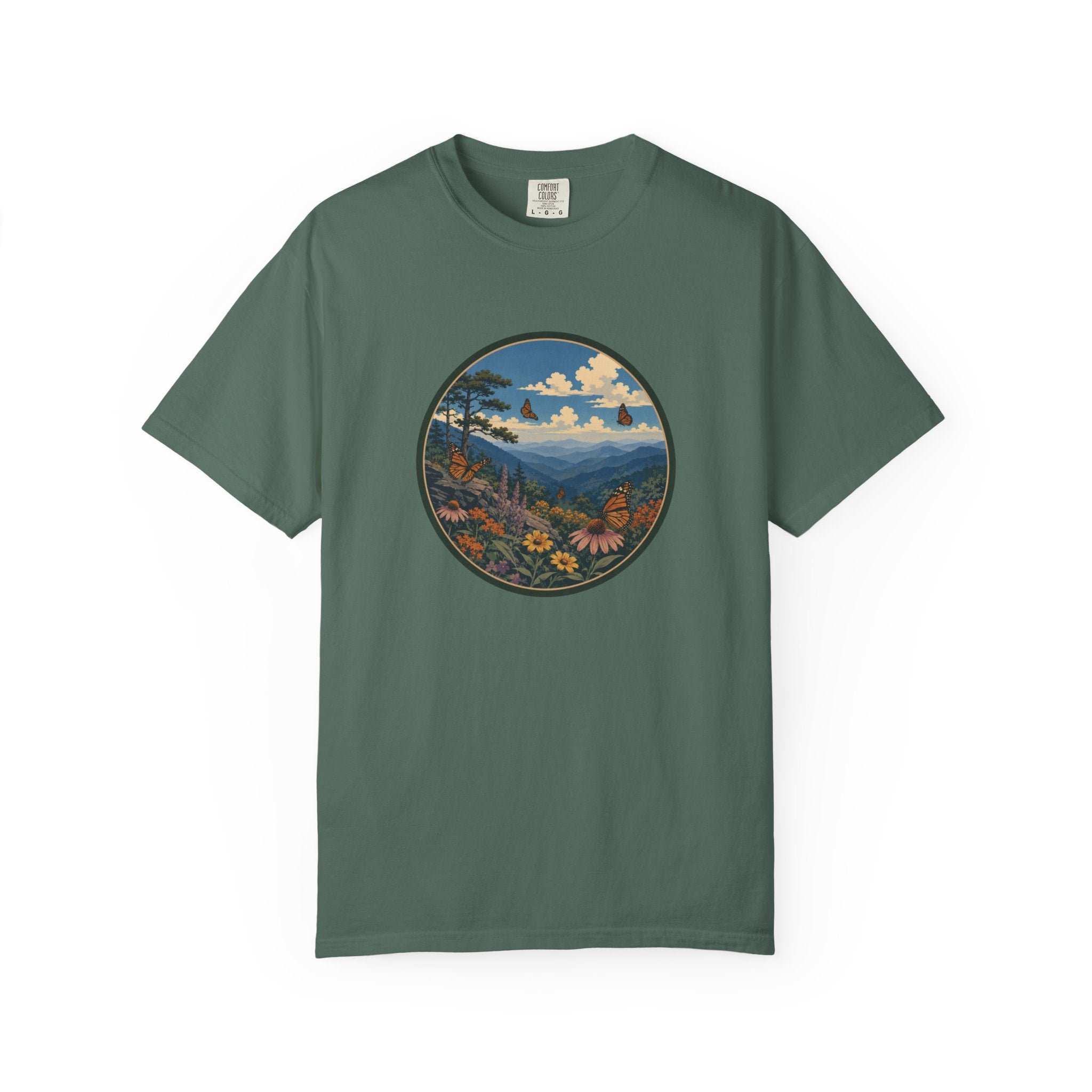Scenic Butterfly Mountain T-Shirt