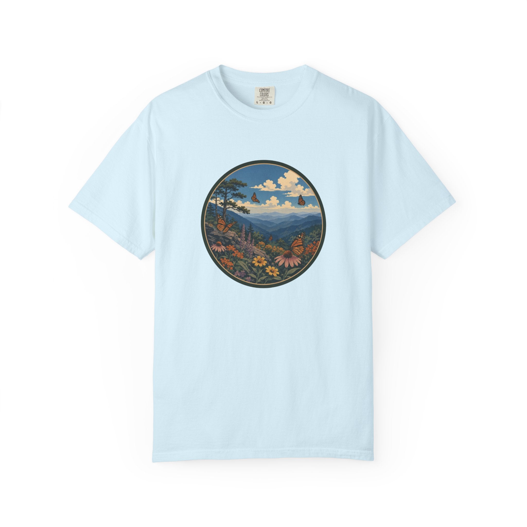 Scenic Butterfly Mountain T-Shirt