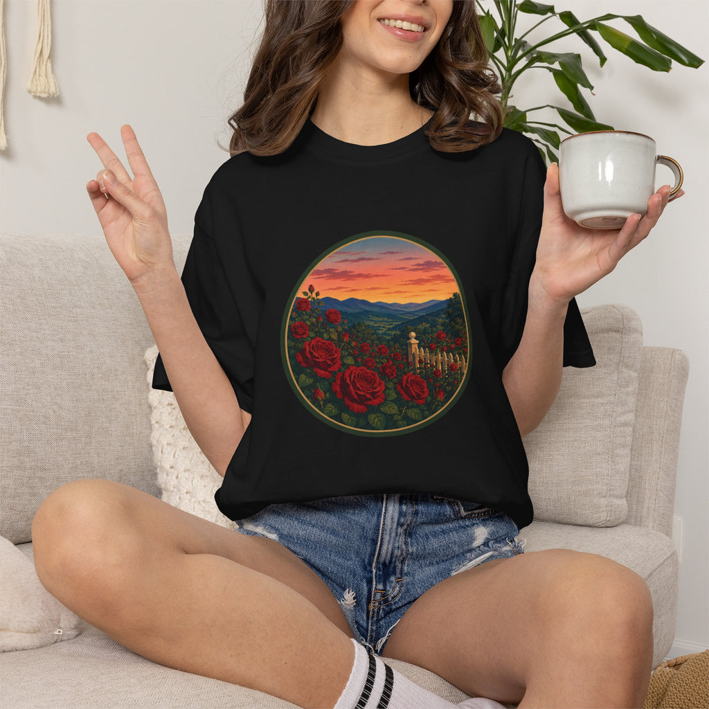 Scenic Rose Sunset T-Shirt