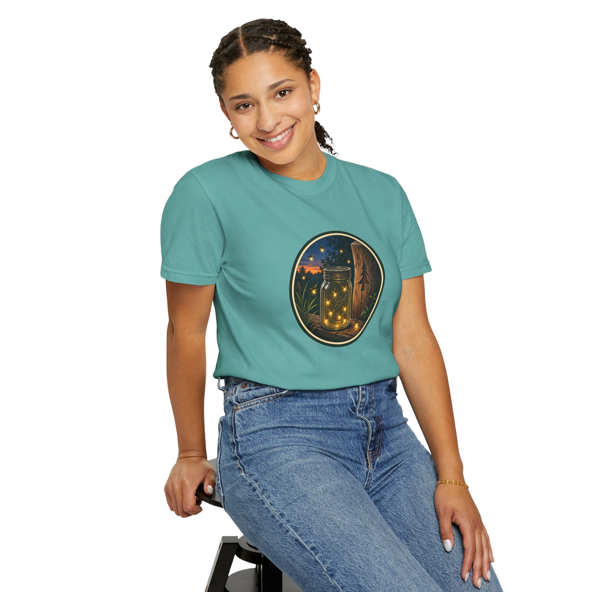 Firefly Jar Nightscape T-Shirt