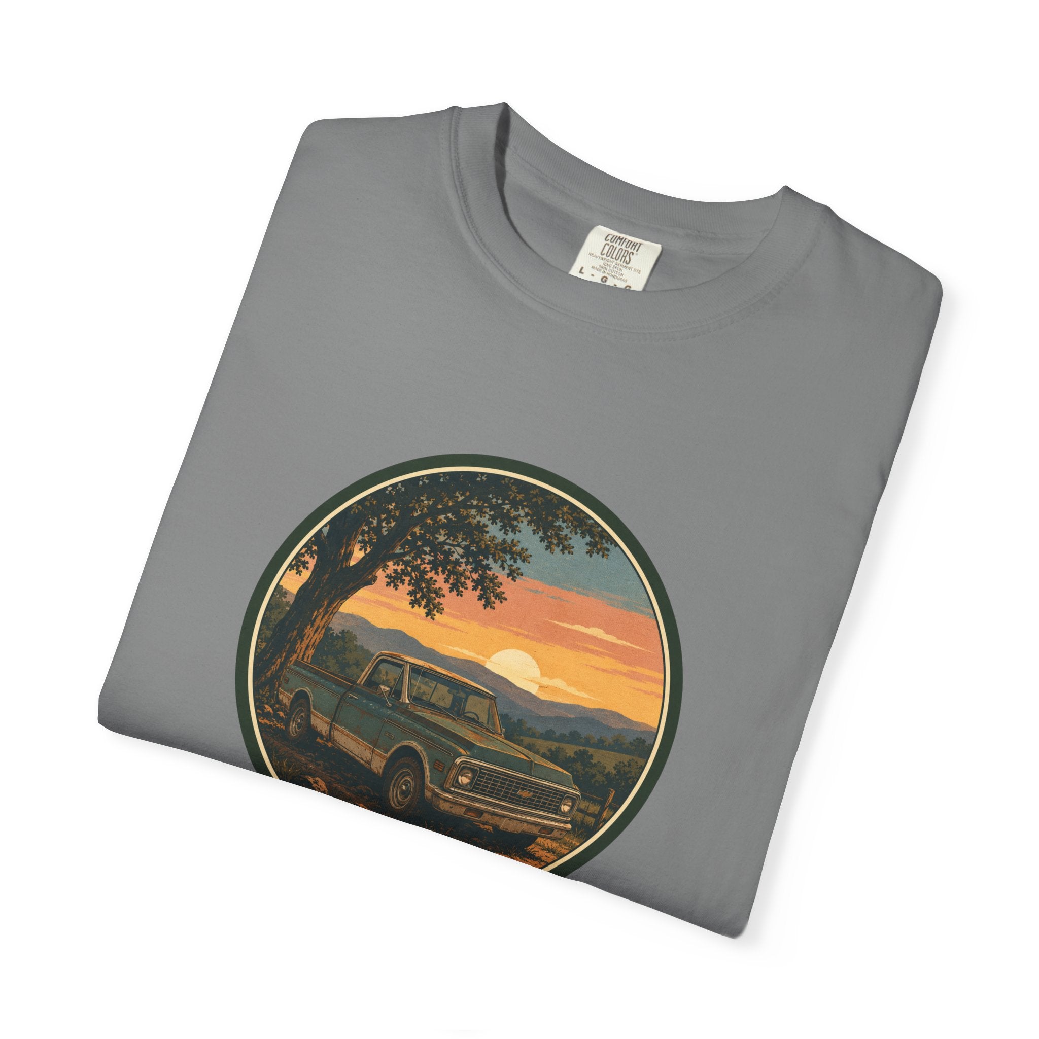 Vintage Pickup Sunset T-Shirt