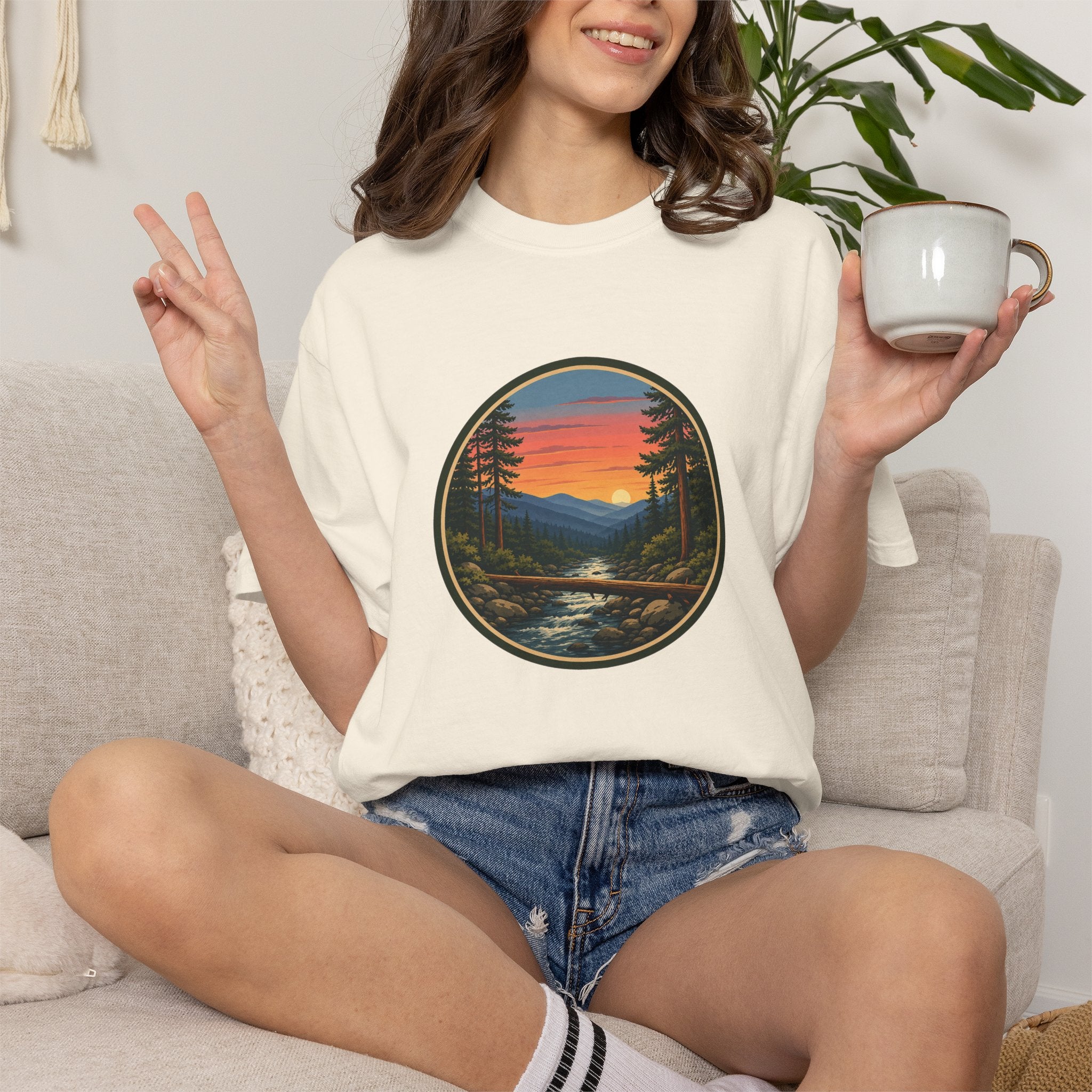 Sunset Mountain Creek T-Shirt