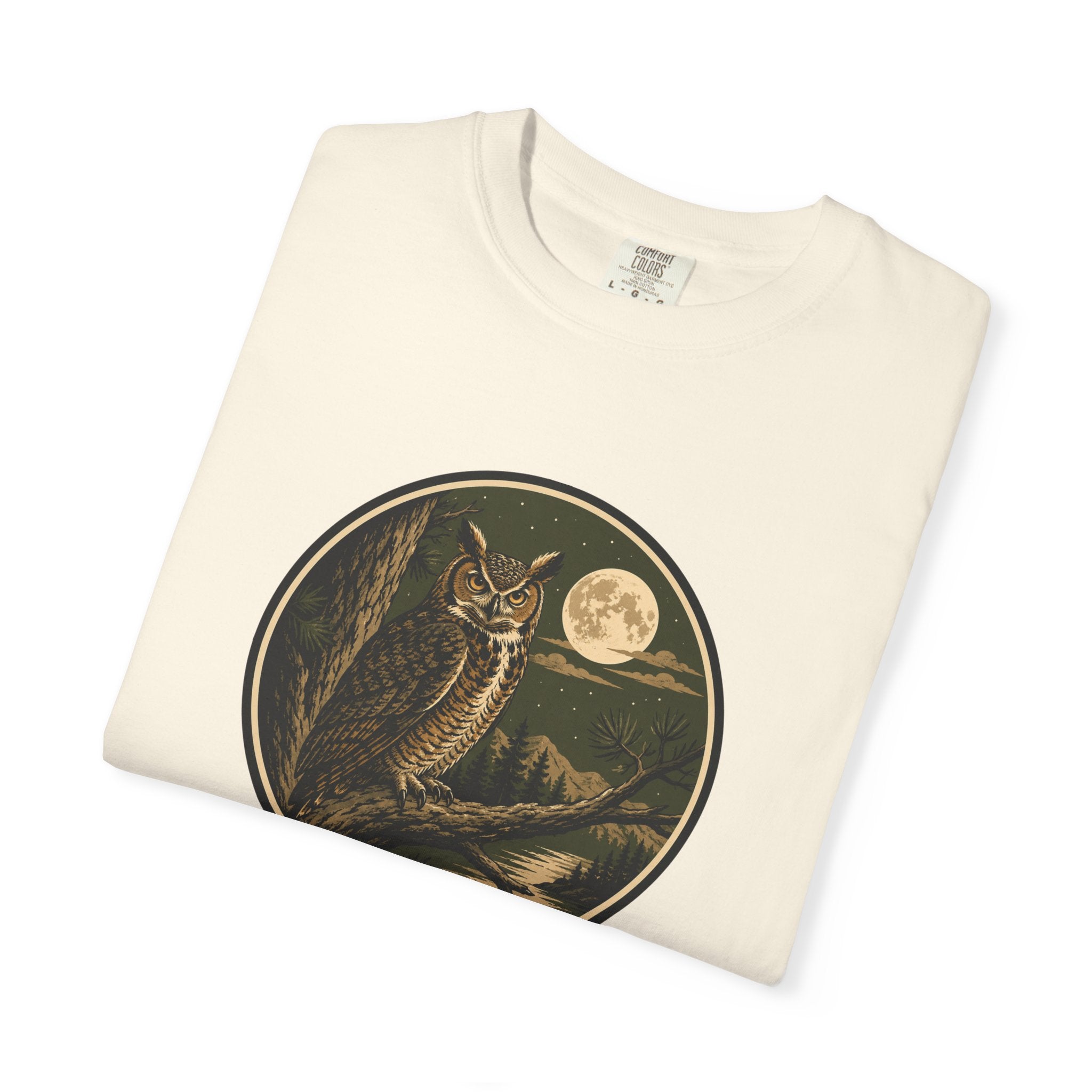 Owl Moon Nightscape T-Shirt