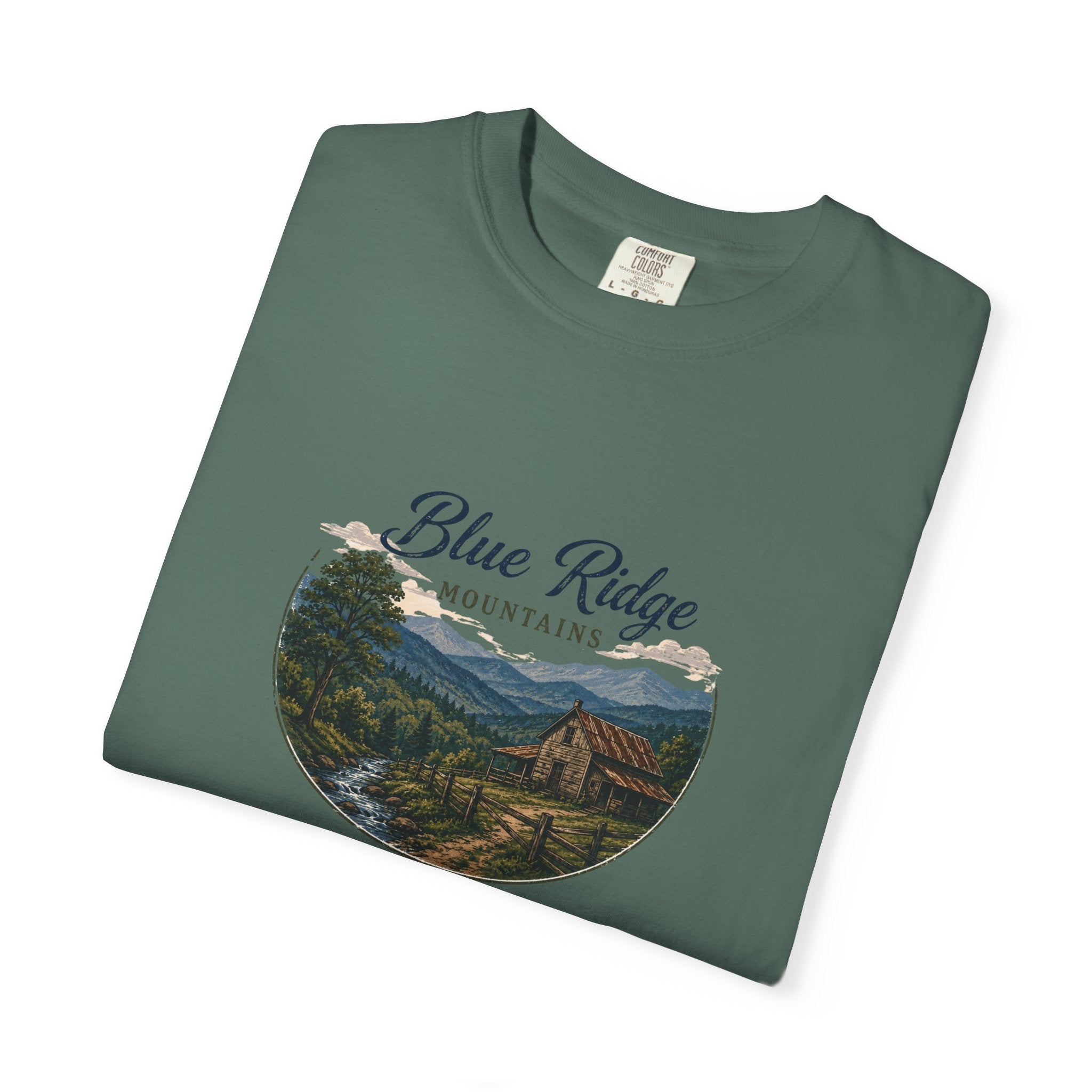 Blue Ridge Mountains Vintage Scenic T-Shirt