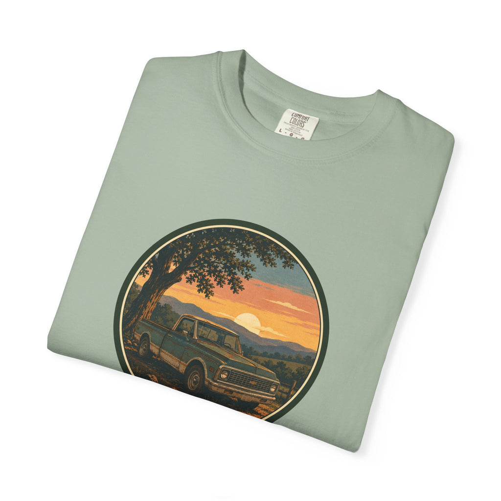 Vintage Pickup Sunset T-Shirt