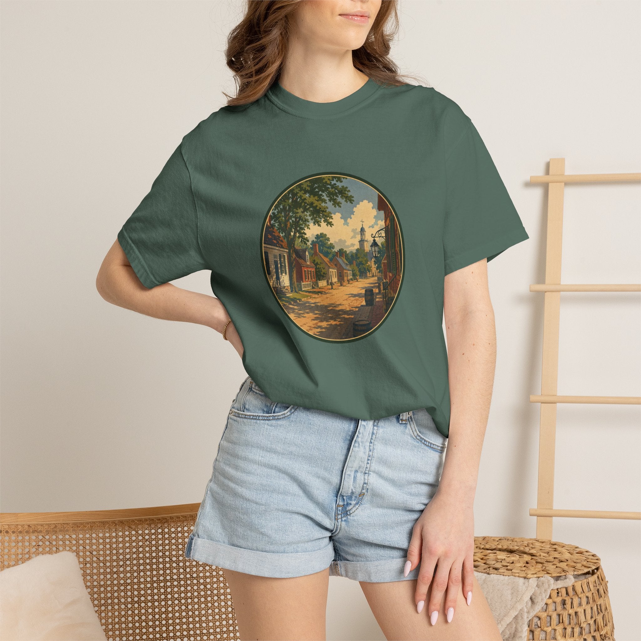 Colonial Street Scene T-Shirt