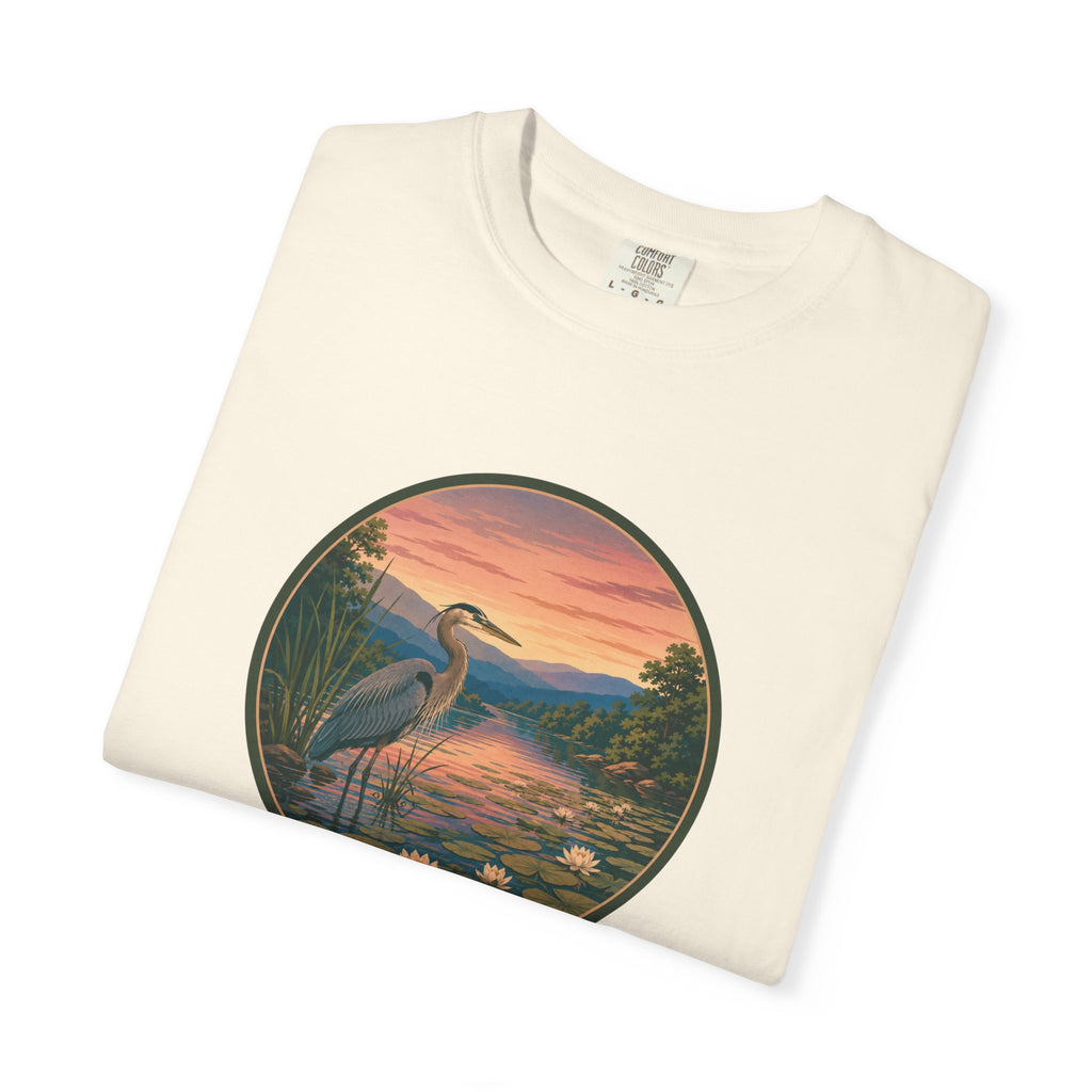 Heron Sunset T-Shirt