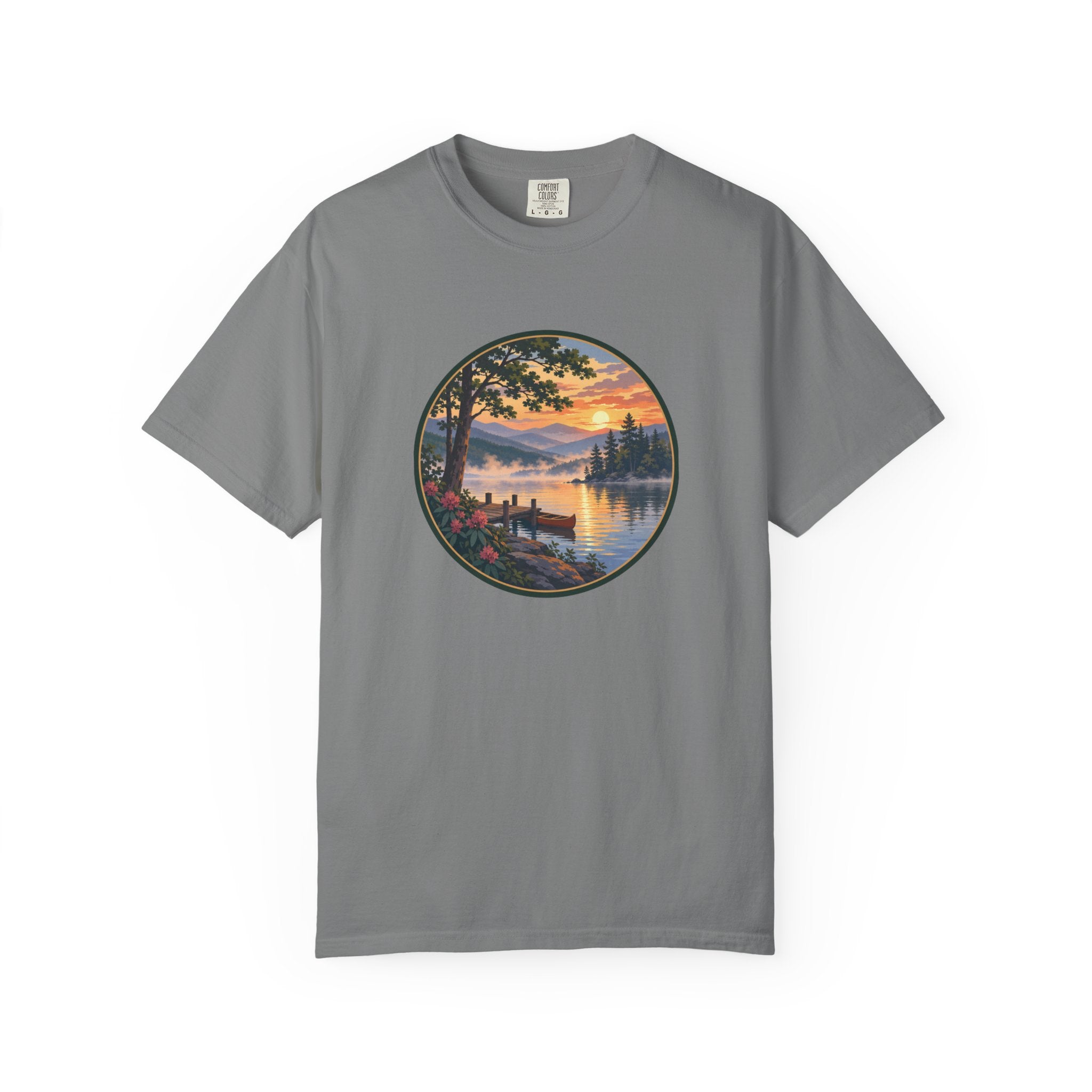 Scenic Lake Sunrise T-Shirt