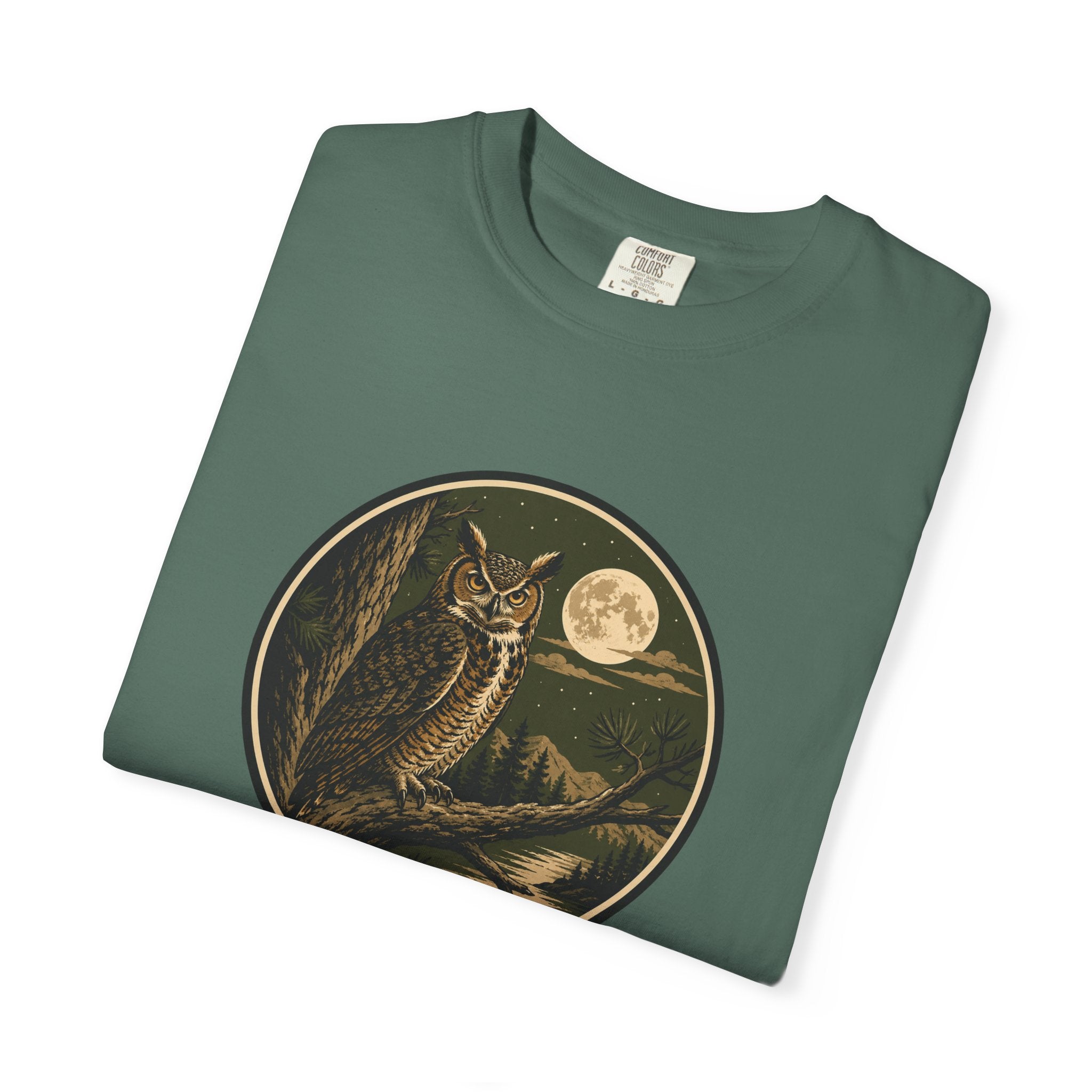 Owl Moon Nightscape T-Shirt