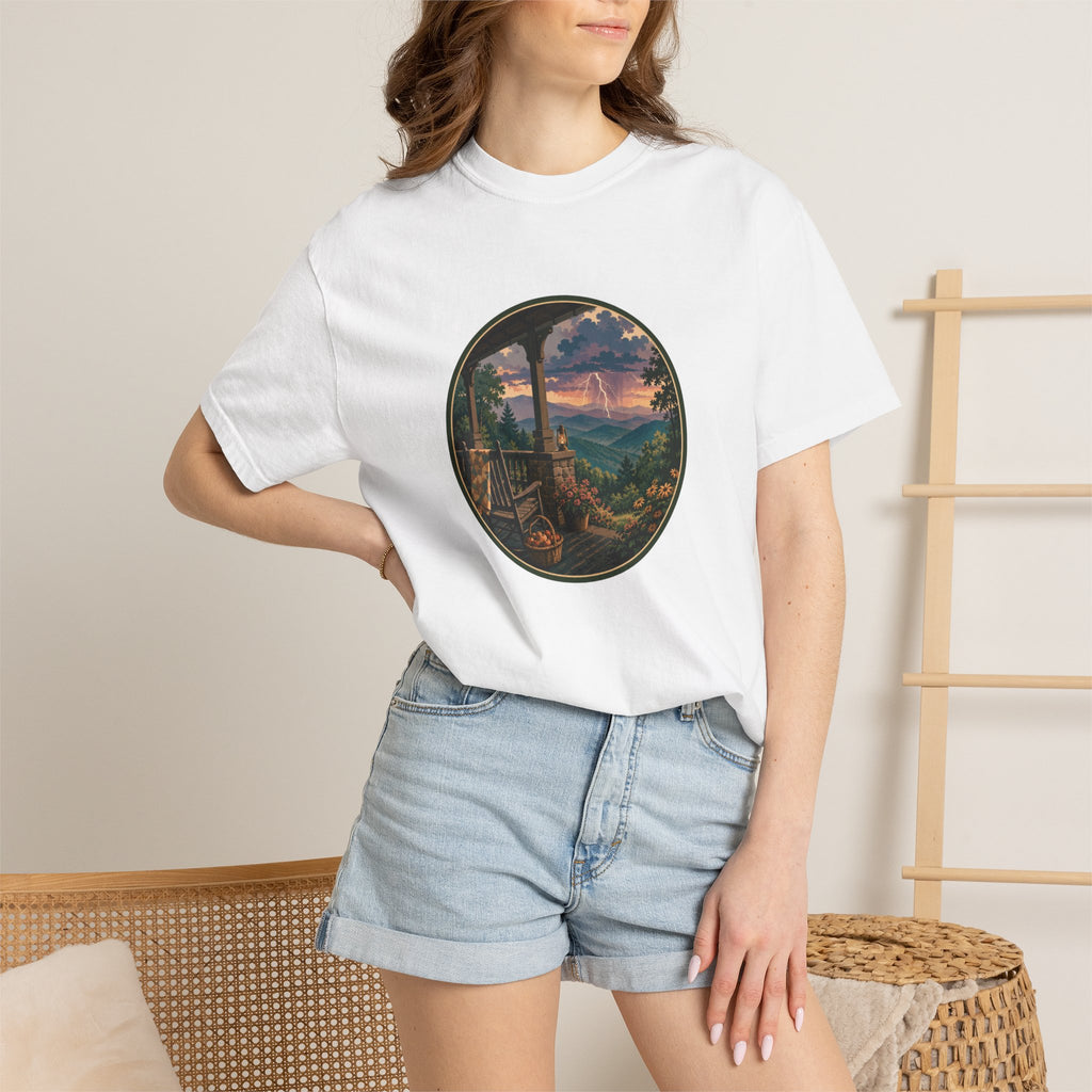 Scenic Mountain Storm T-Shirt
