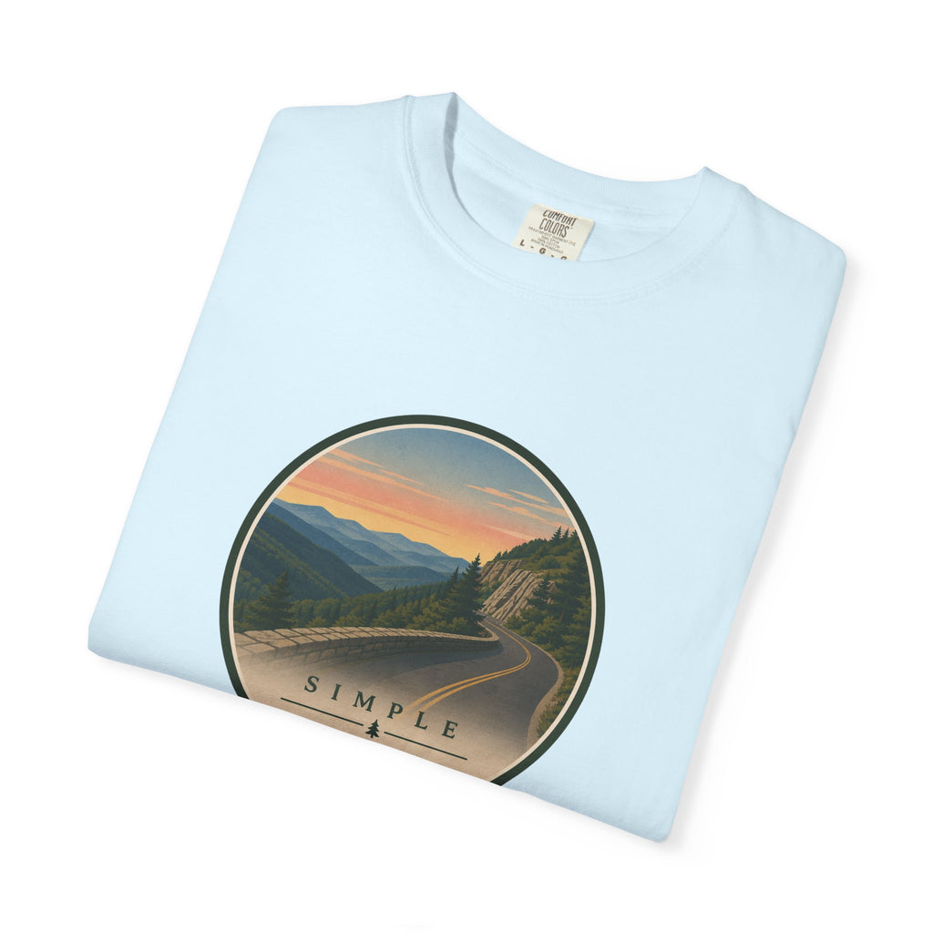 Scenic Sunset Road T-Shirt — Simple Goodness Graphic Tee