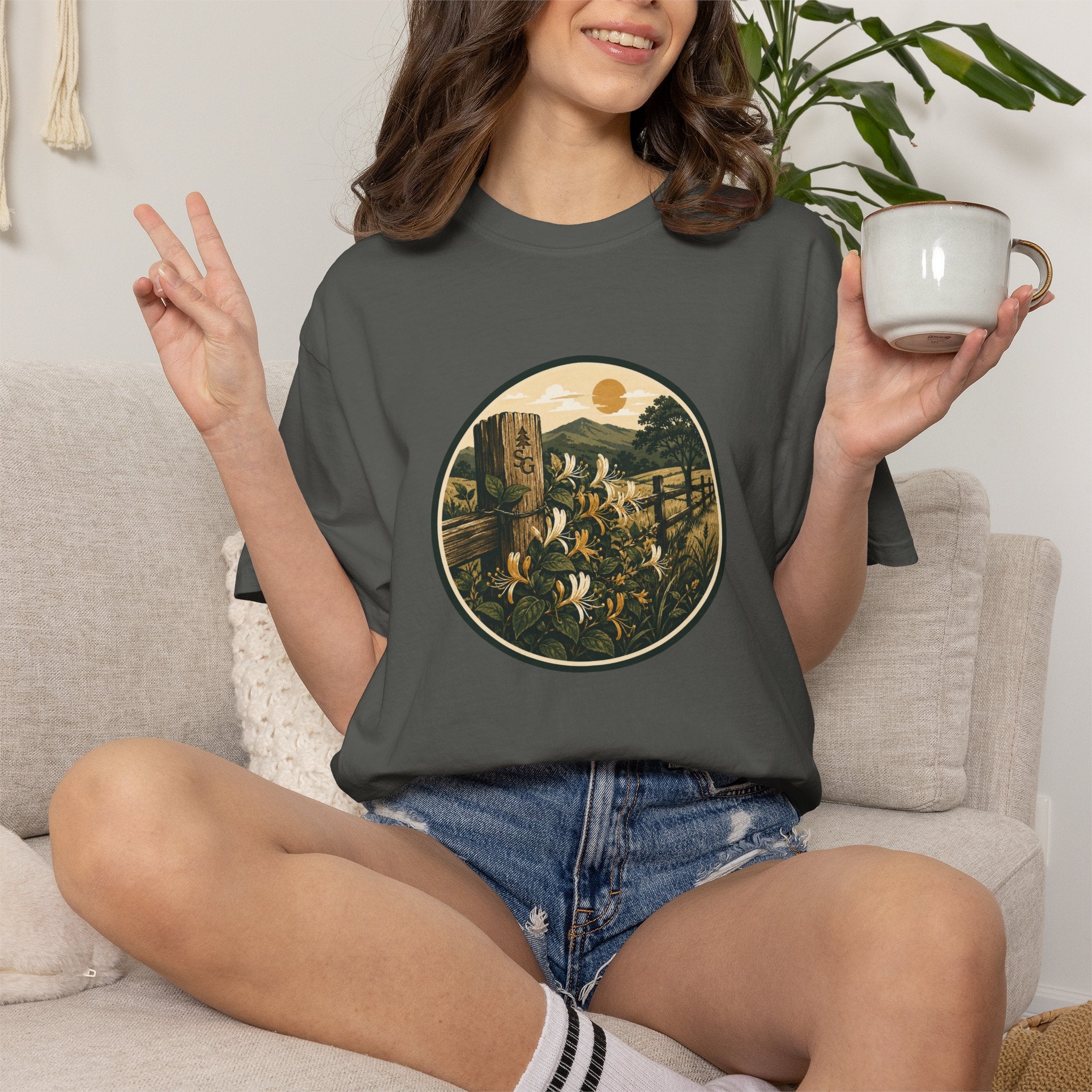 Vintage Country Garden T-Shirt