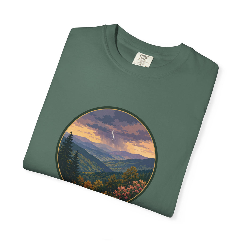 Scenic Blue Ridge Mountain Thunderstorm T-Shirt