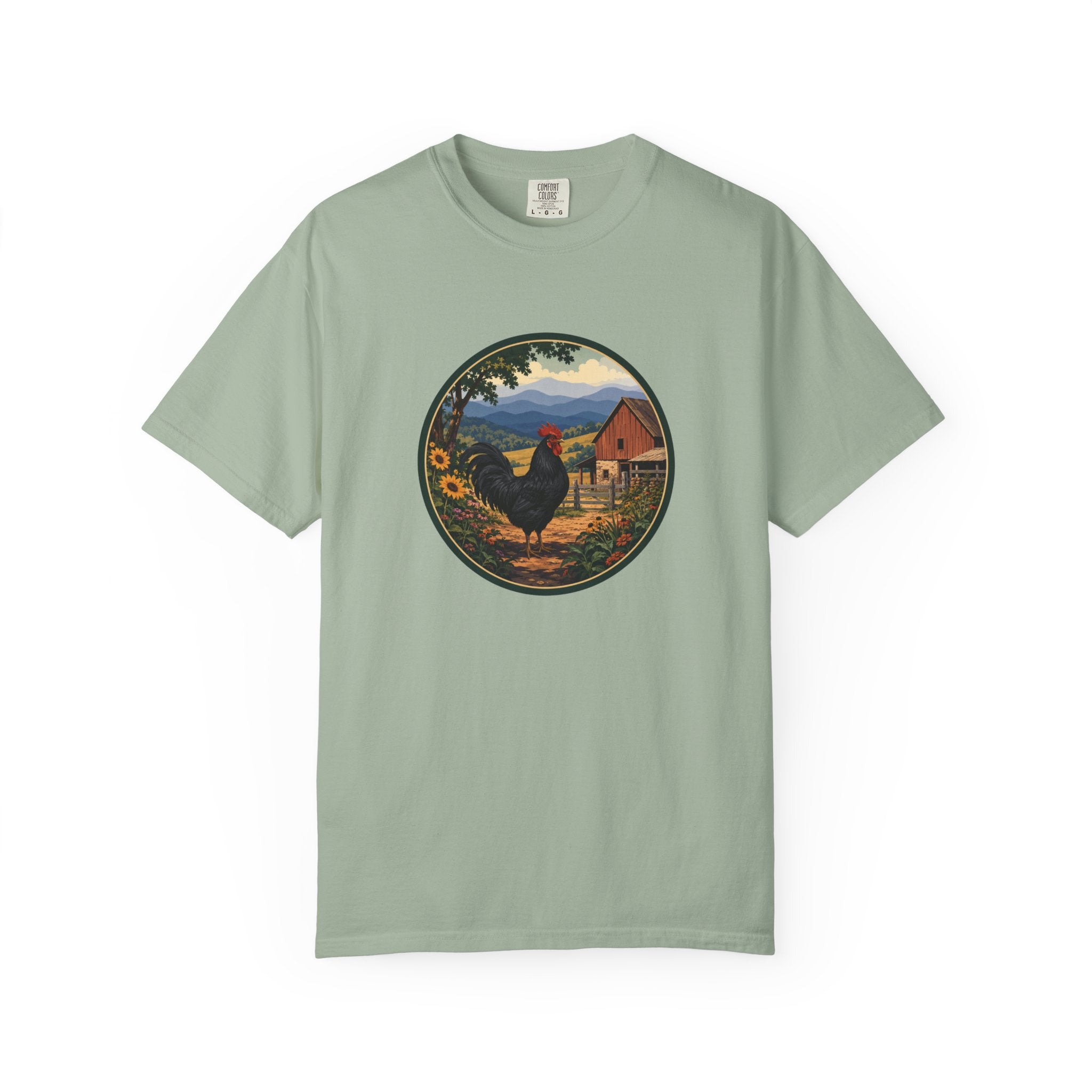 Rooster Farm Circle T-Shirt