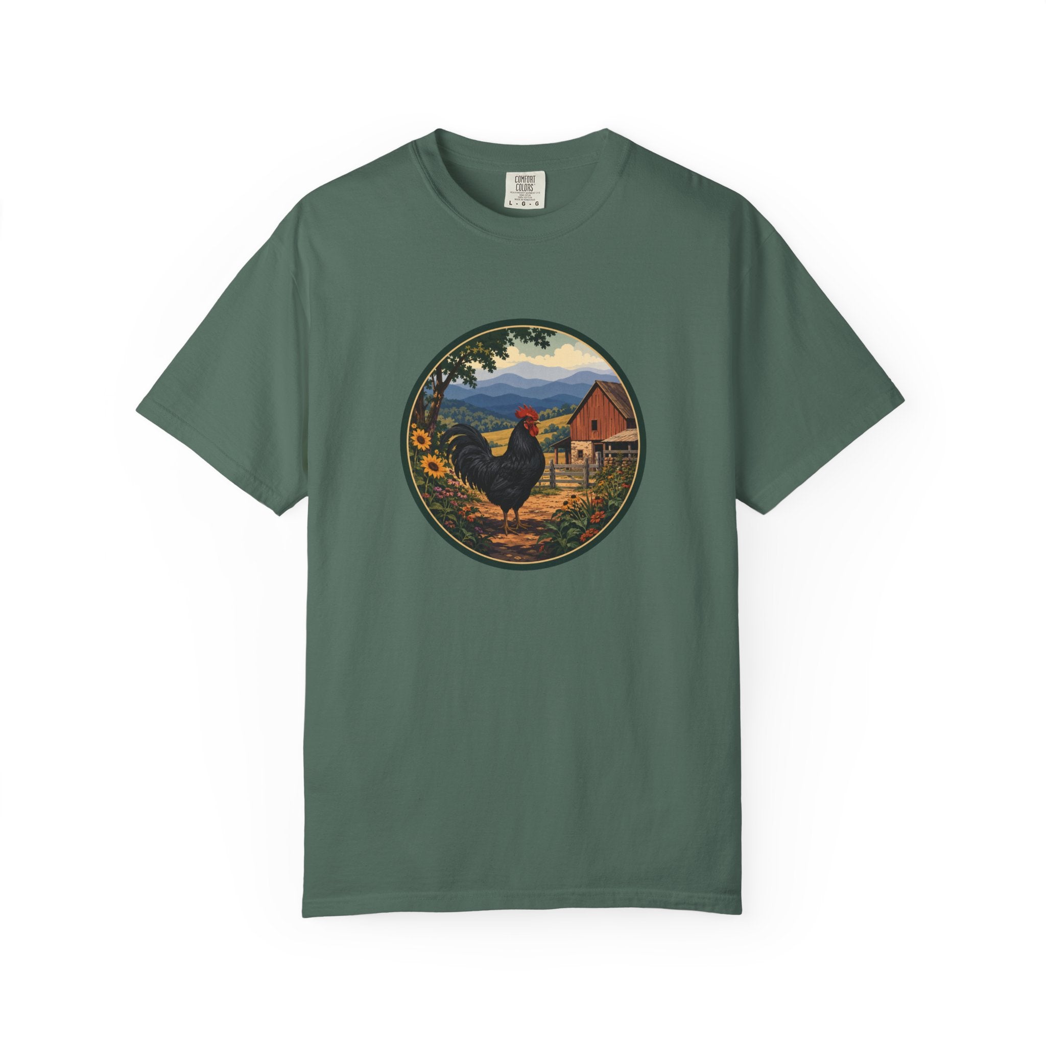 Rooster Farm Circle T-Shirt
