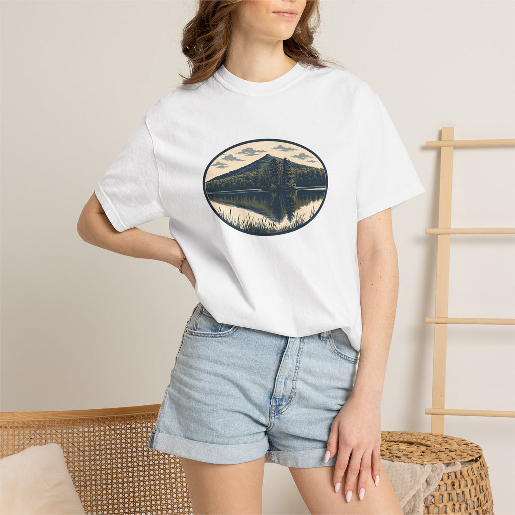 Sharp Top Mountain Reflection T-Shirt