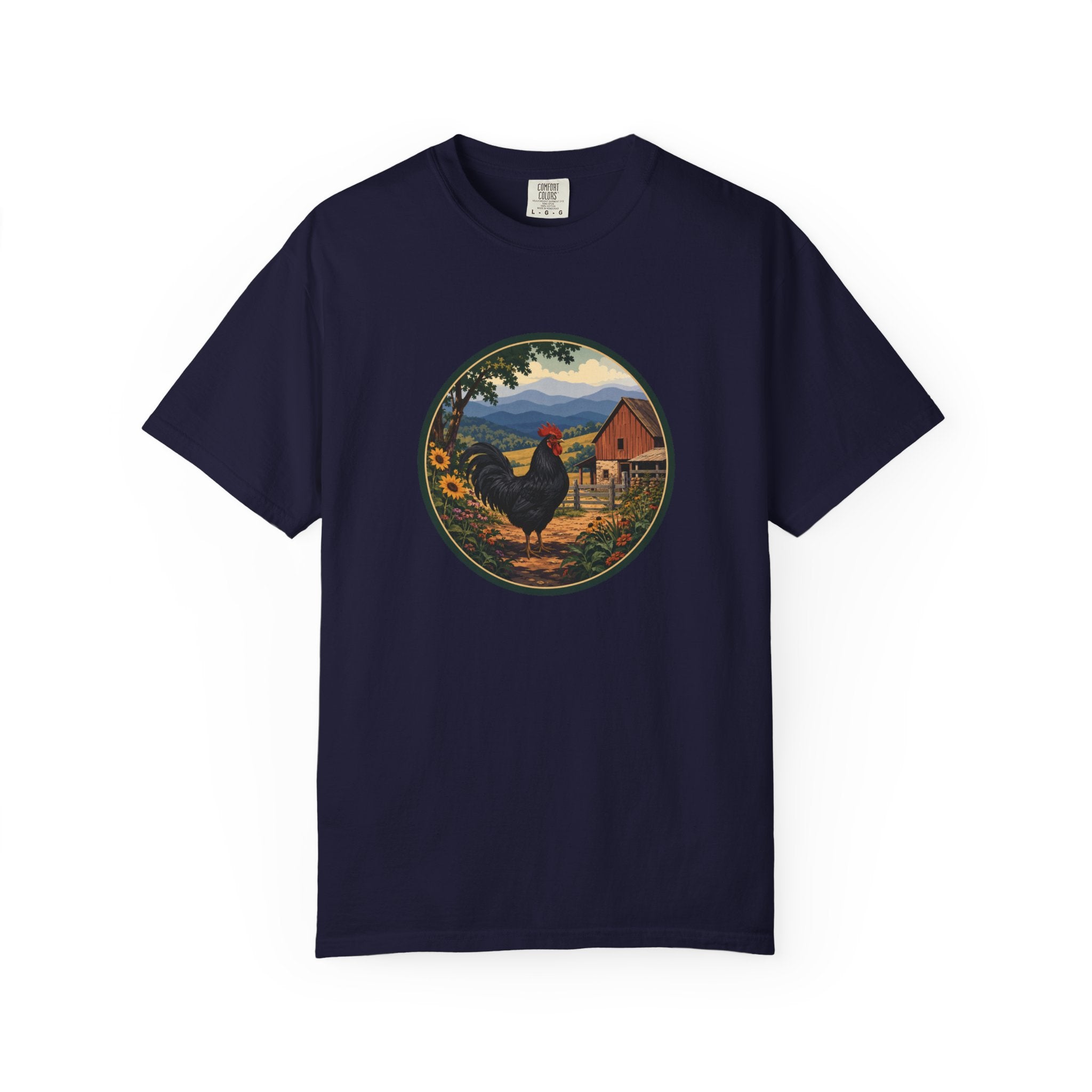 Rooster Farm Circle T-Shirt