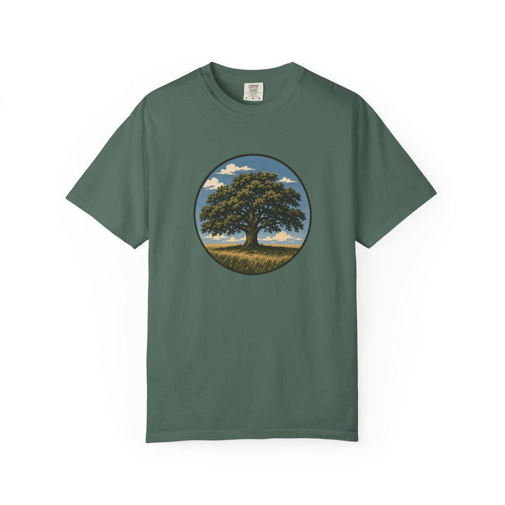 Tree of Life T-Shirt — Vintage Oak Landscape Graphic Tee
