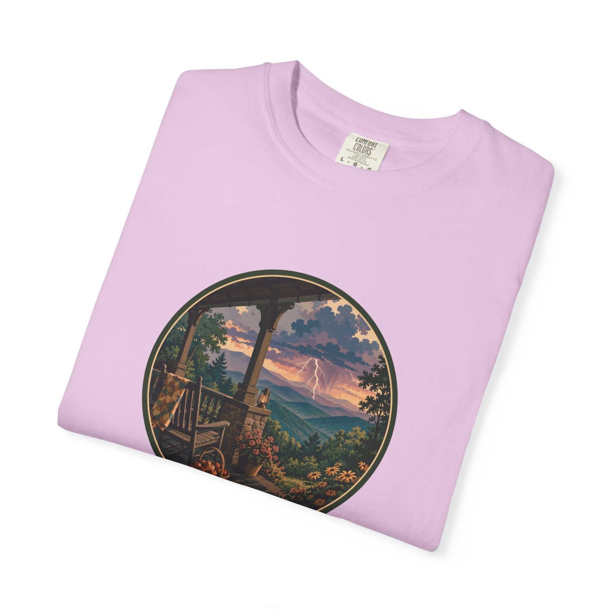 Scenic Mountain Storm T-Shirt