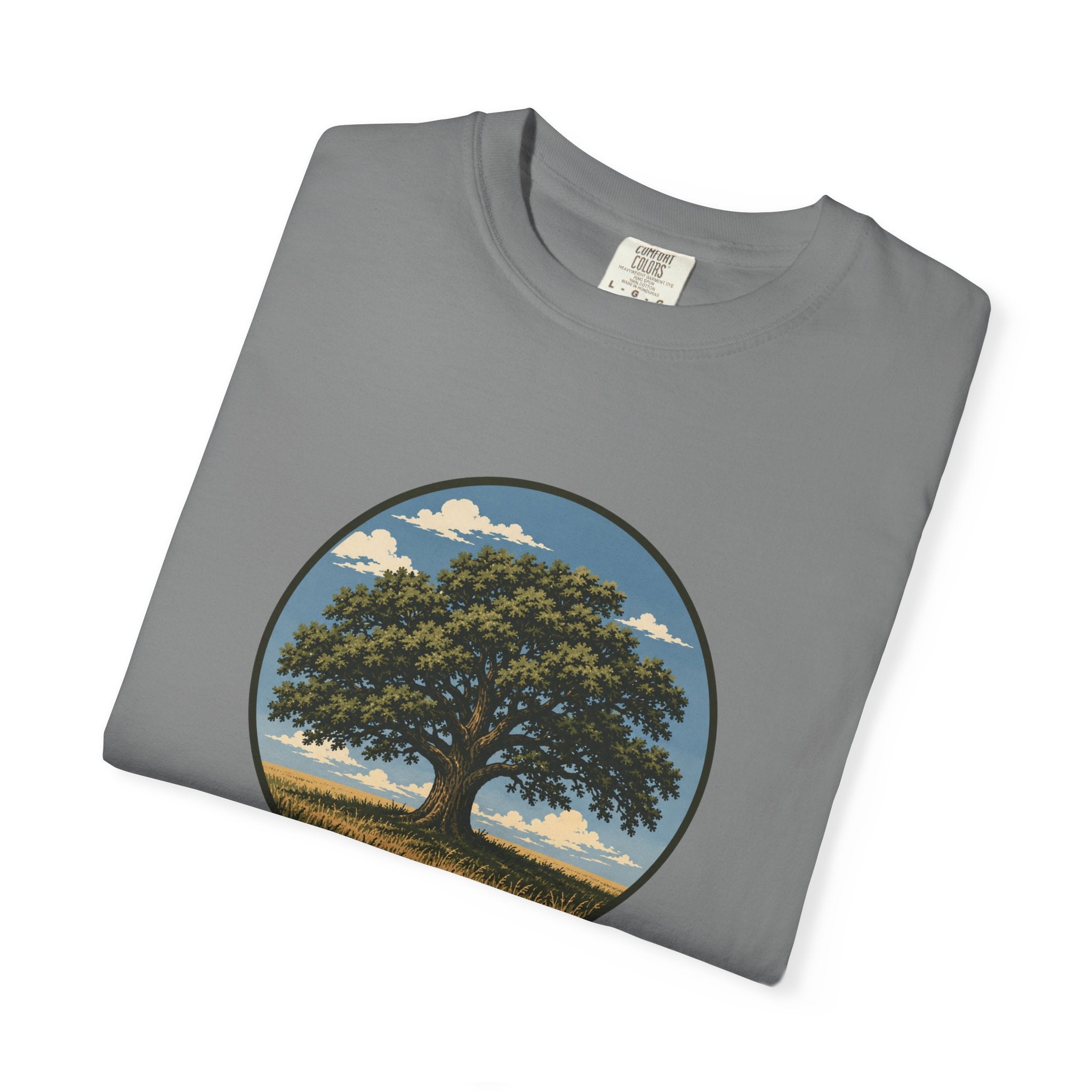 Tree of Life T-Shirt — Vintage Oak Landscape Graphic Tee