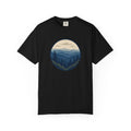 Mountain Ridge Circle T-Shirt — Scenic Forest Landscape Tee