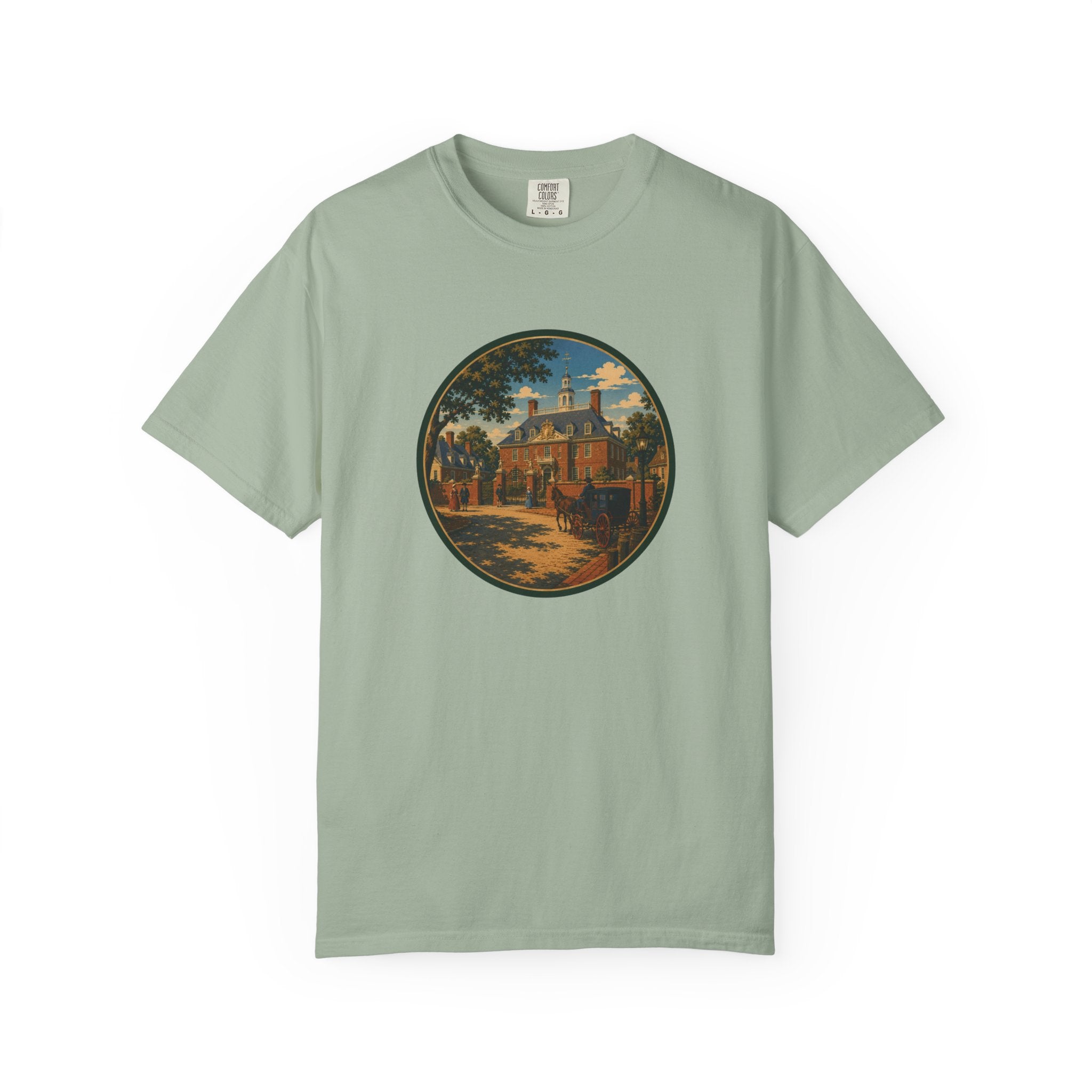 Historic Estate Circle T-Shirt — Colonial Landmark Tee