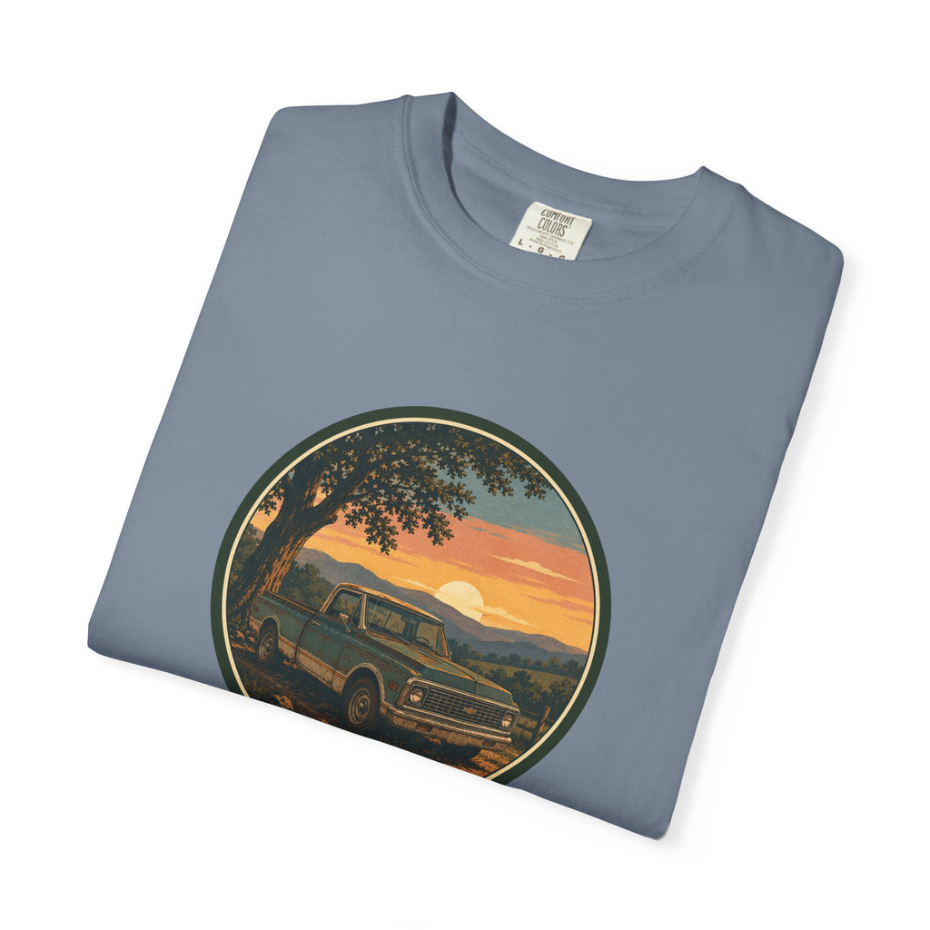 Vintage Pickup Sunset T-Shirt