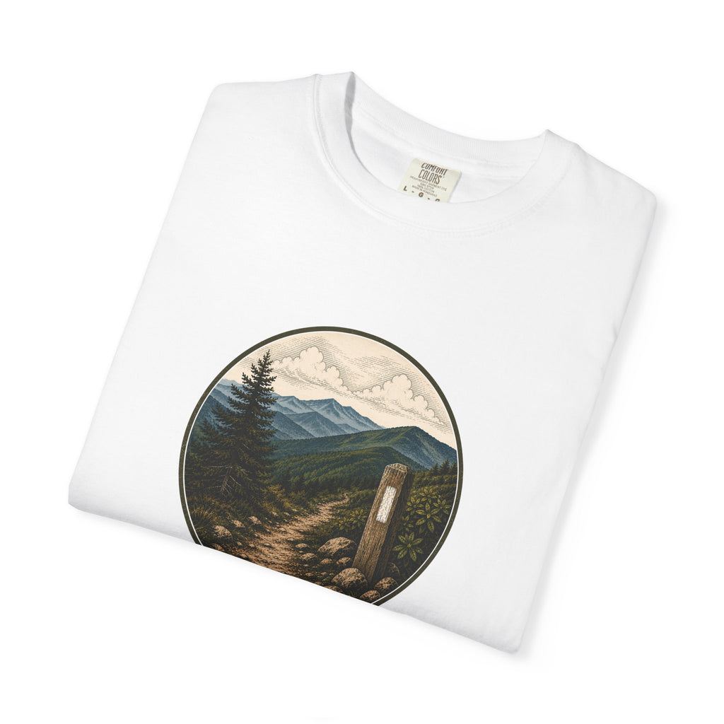 Trailside Scenic T-Shirt — Mountain Path Graphic