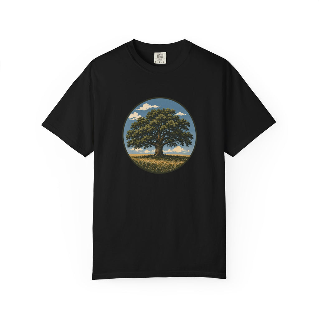 Tree of Life T-Shirt — Vintage Oak Landscape Graphic Tee