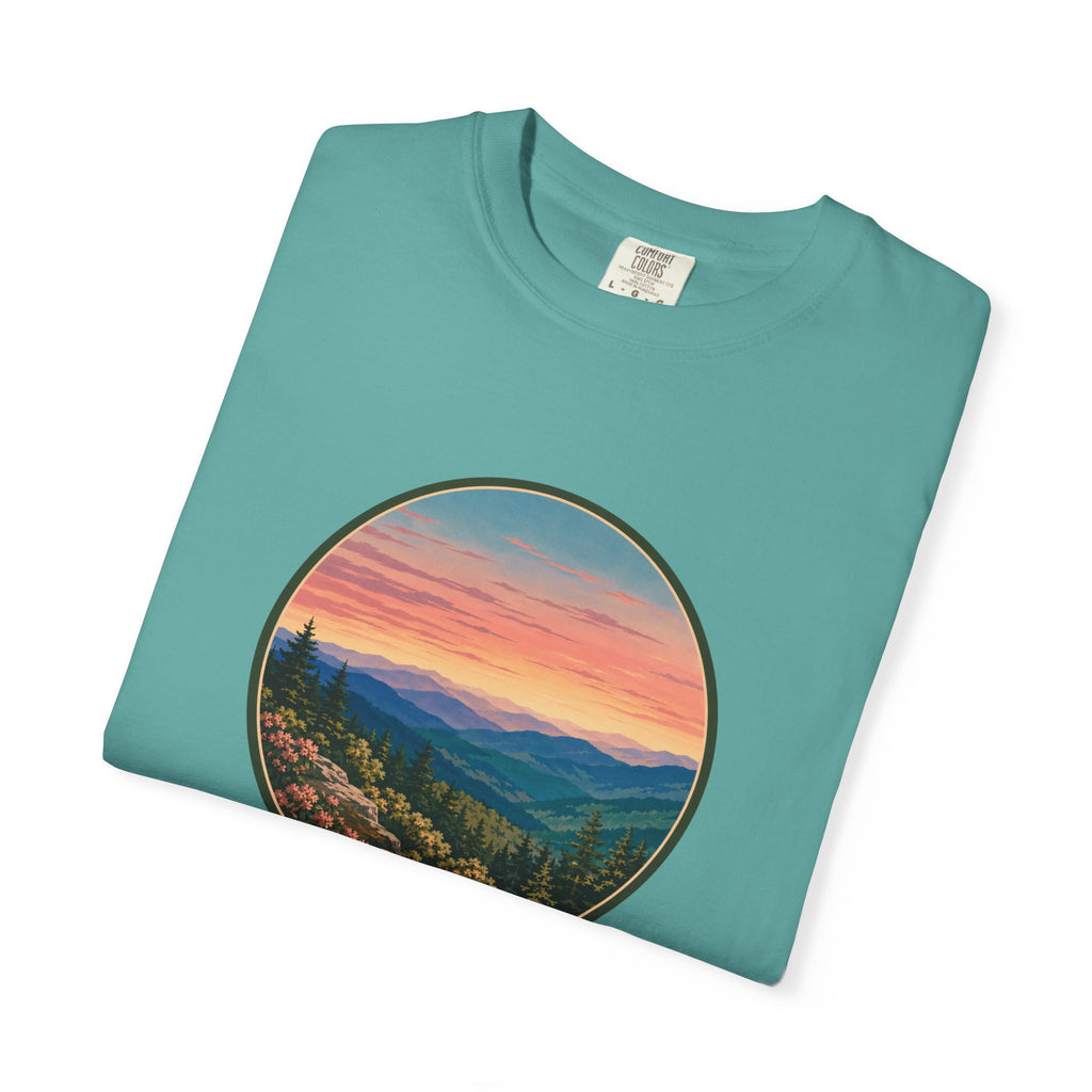 Sunset Mountain Landscape T-Shirt